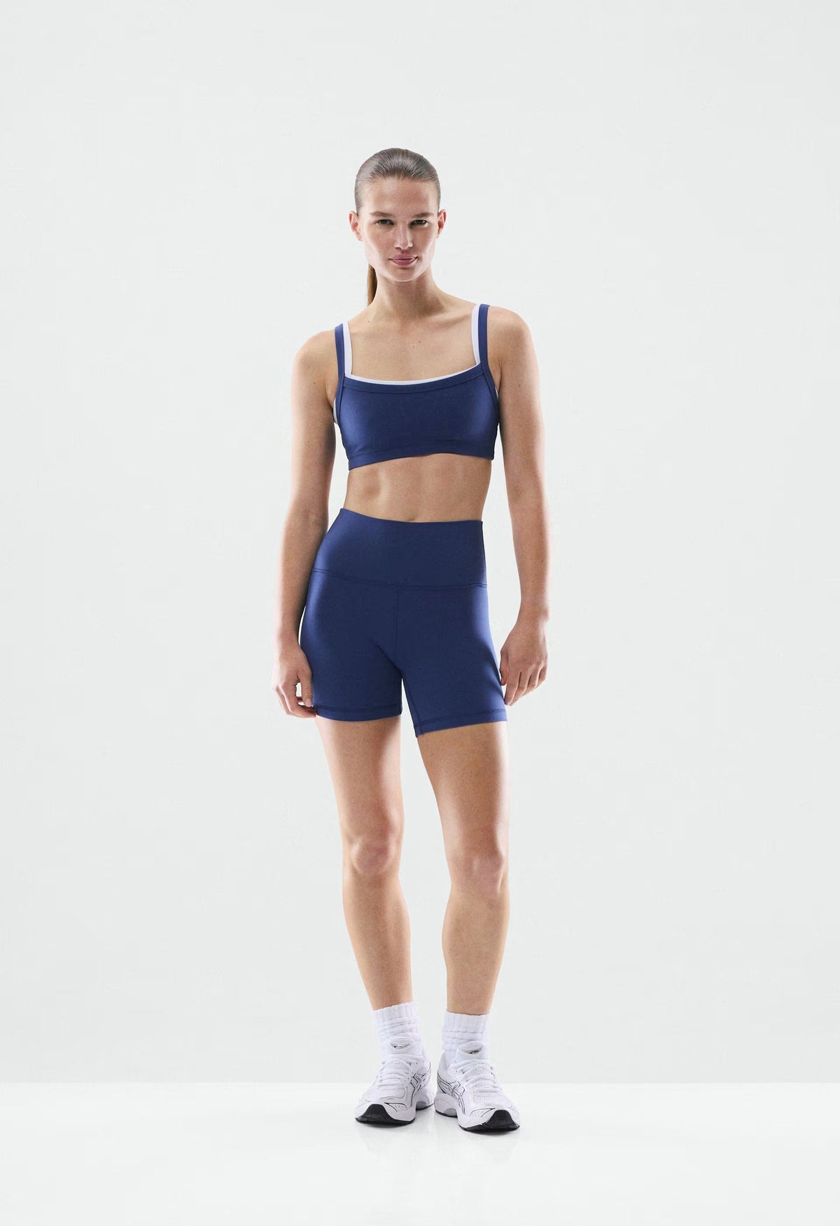 BUTTER Cheeky Hi-Rise 5 Short - BYRON BLUE