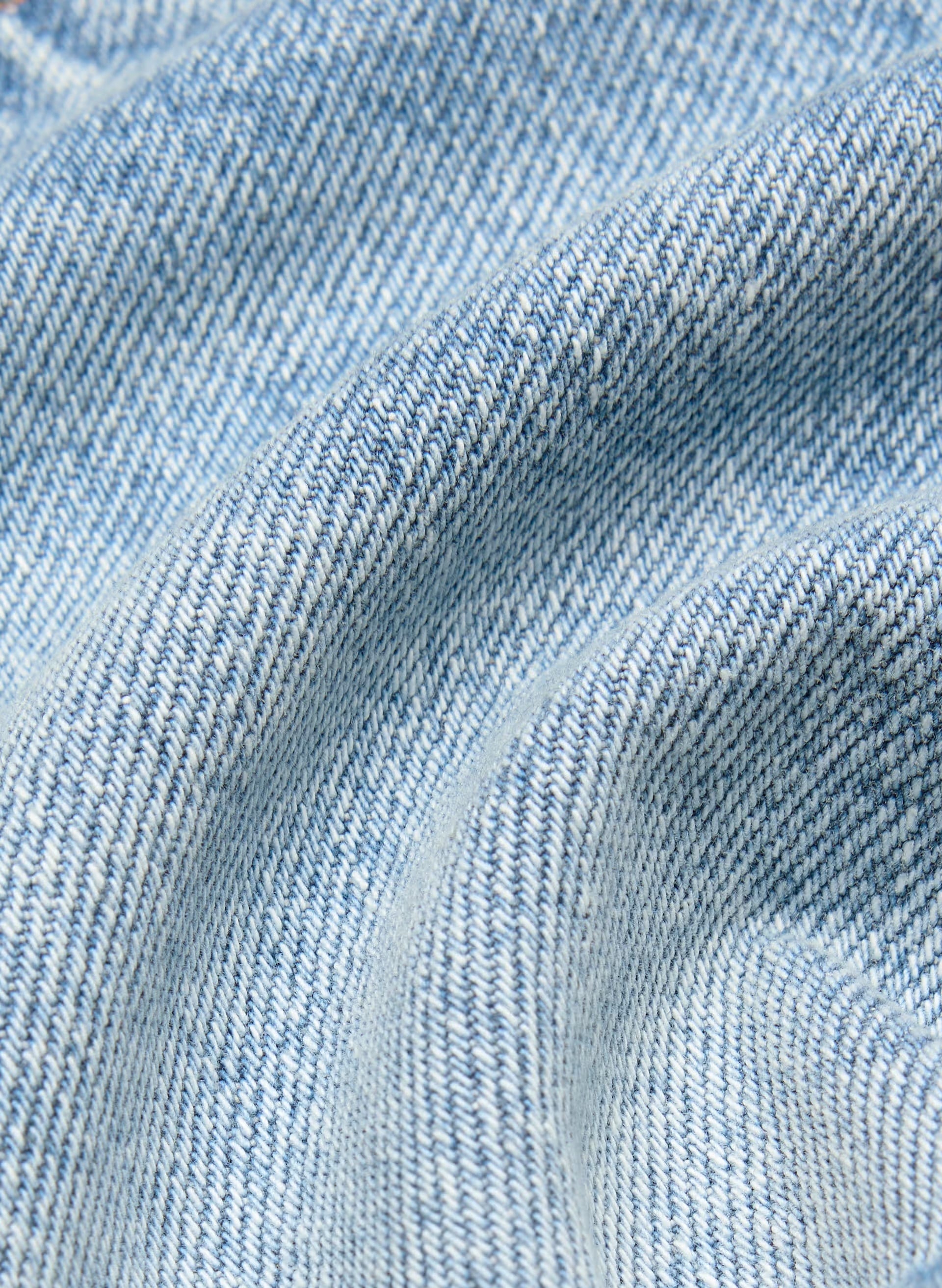 Denim Forum The ‘90s Vintage Hi-Rise Mini Denim Short - 7 YRS BLEU TABOO