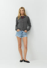 Denim Forum The ‘90s Vintage Hi-Rise Mini Denim Short - 7 YRS BLEU TABOO
