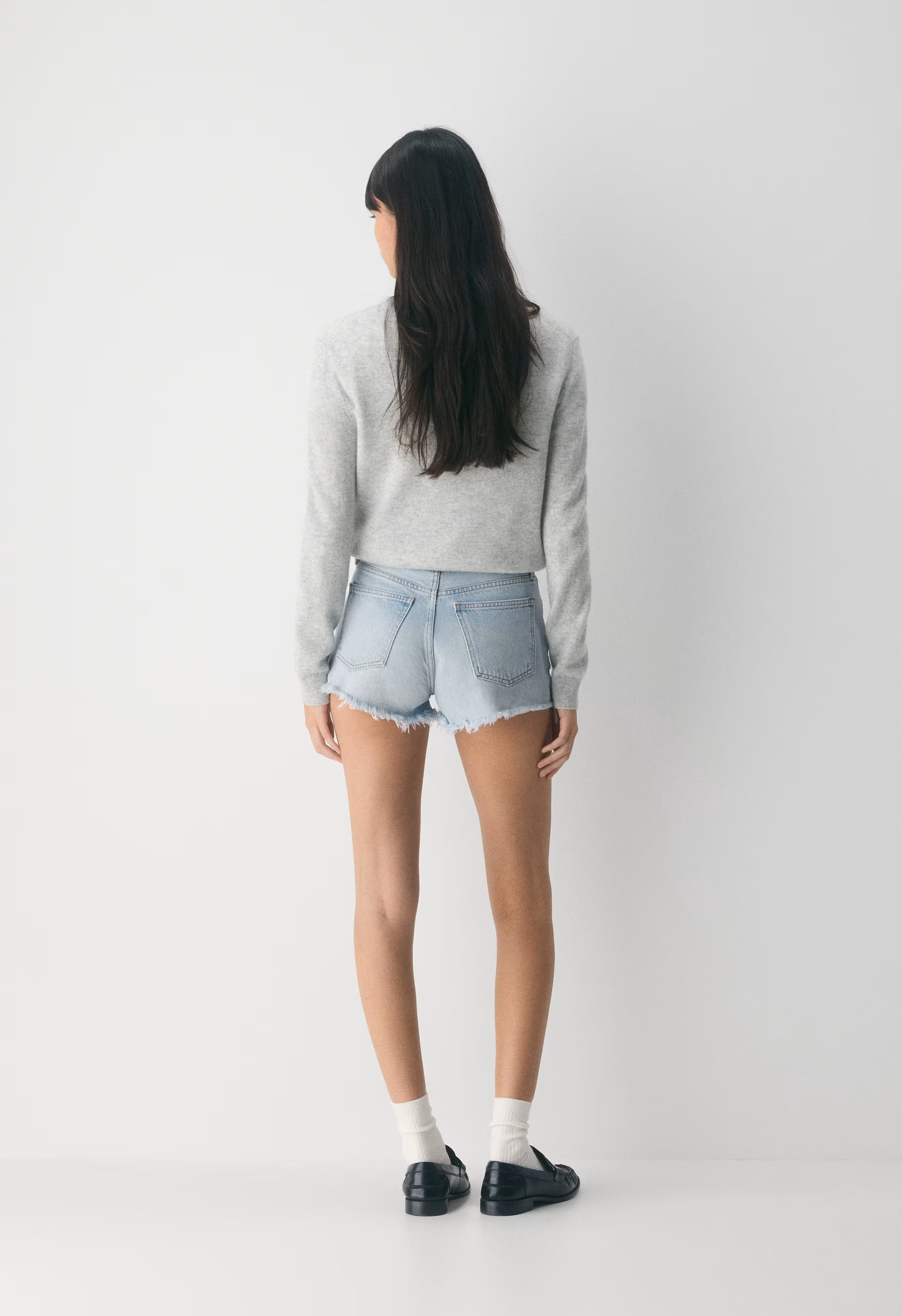 Denim Forum The ‘90s Vintage Hi-Rise Mini Denim Short - 15 YRS BRL THR BLEU