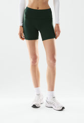BUTTER Cheeky Infinite Hi-Rise 5 Short - FIGTREE GREEN