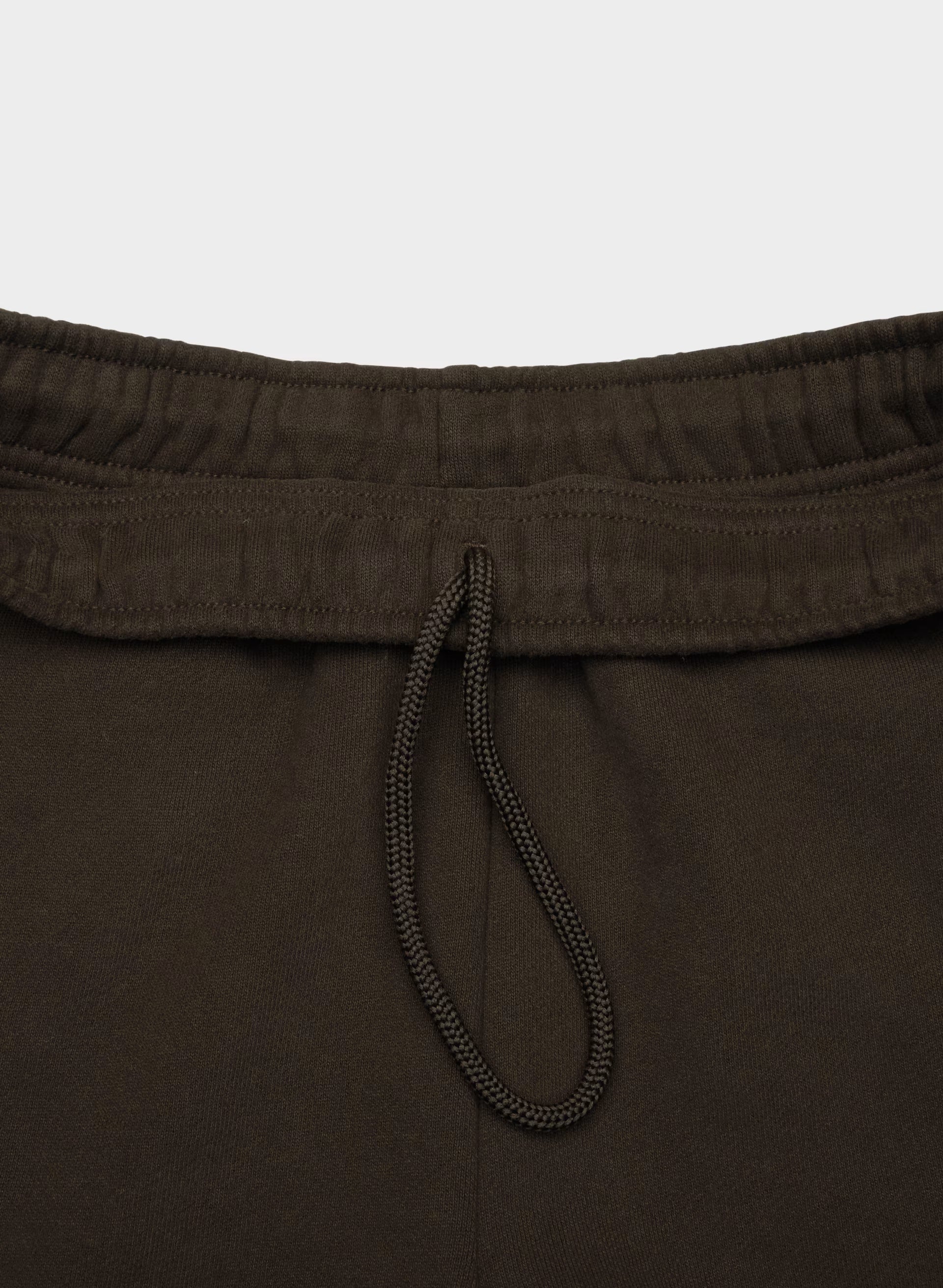 Cozy Sweatfleece Mega Hi-Rise Mini Short - CACAO NIB BROWN