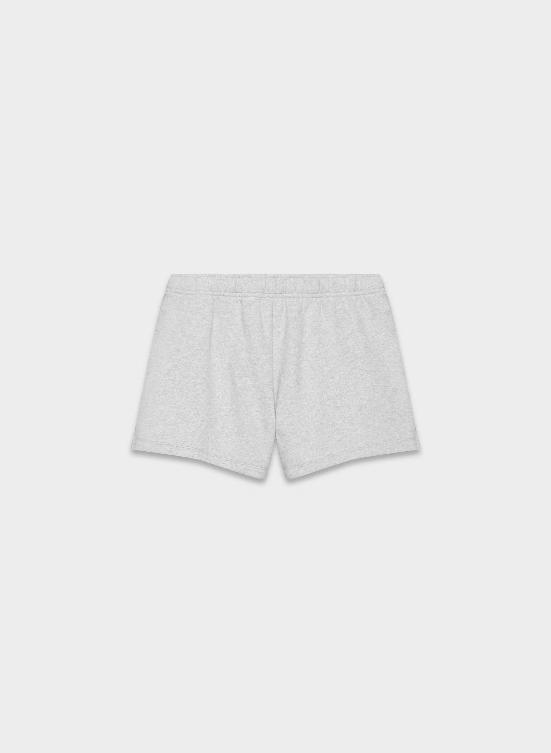 Cozy Sweatfleece Mega Hi-Rise Mini Short - HEATHER CHROME