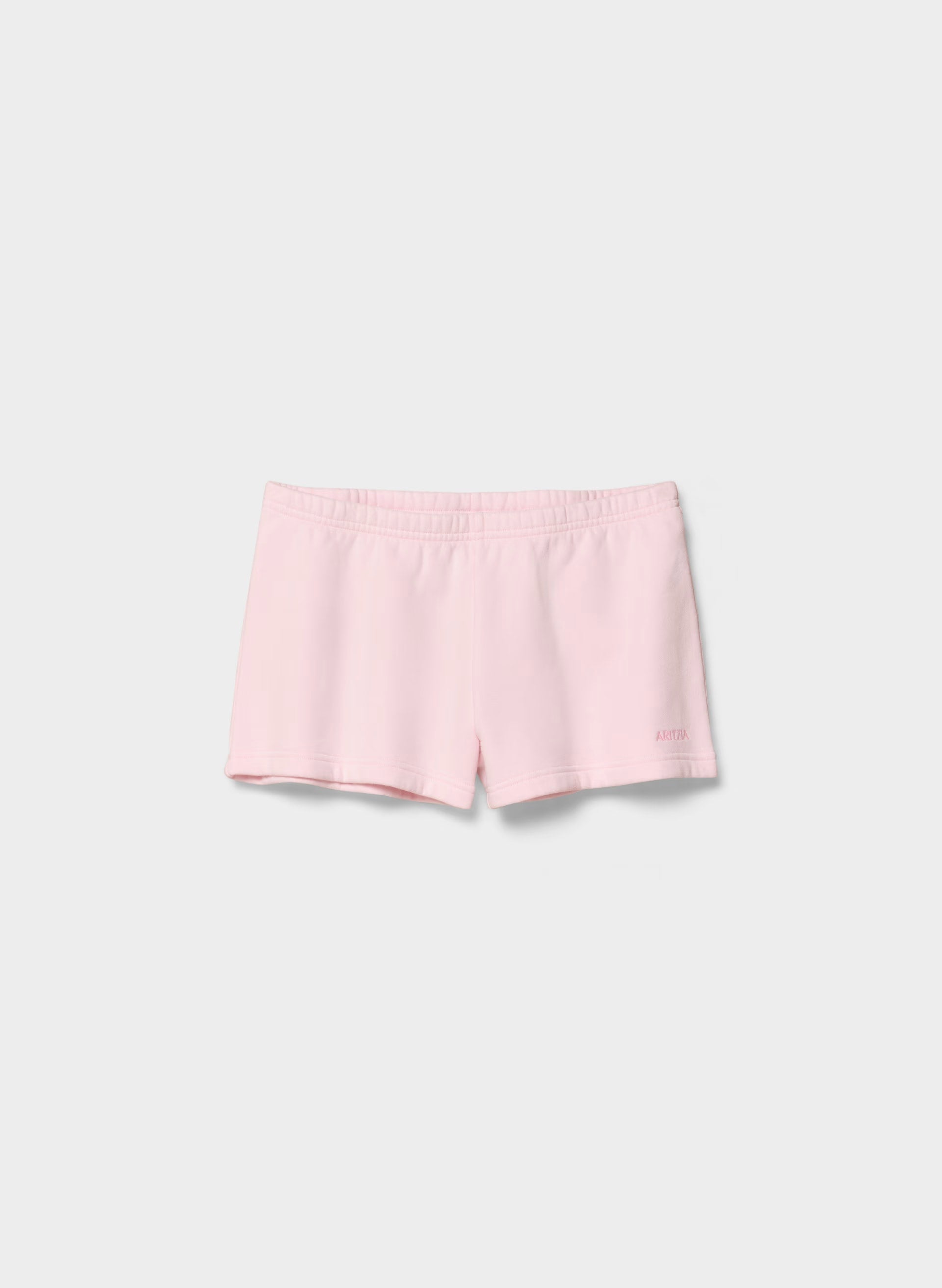 Cozy Sweatfleece Boyfriend Lo-Rise Mini Short - MAGNOLIA