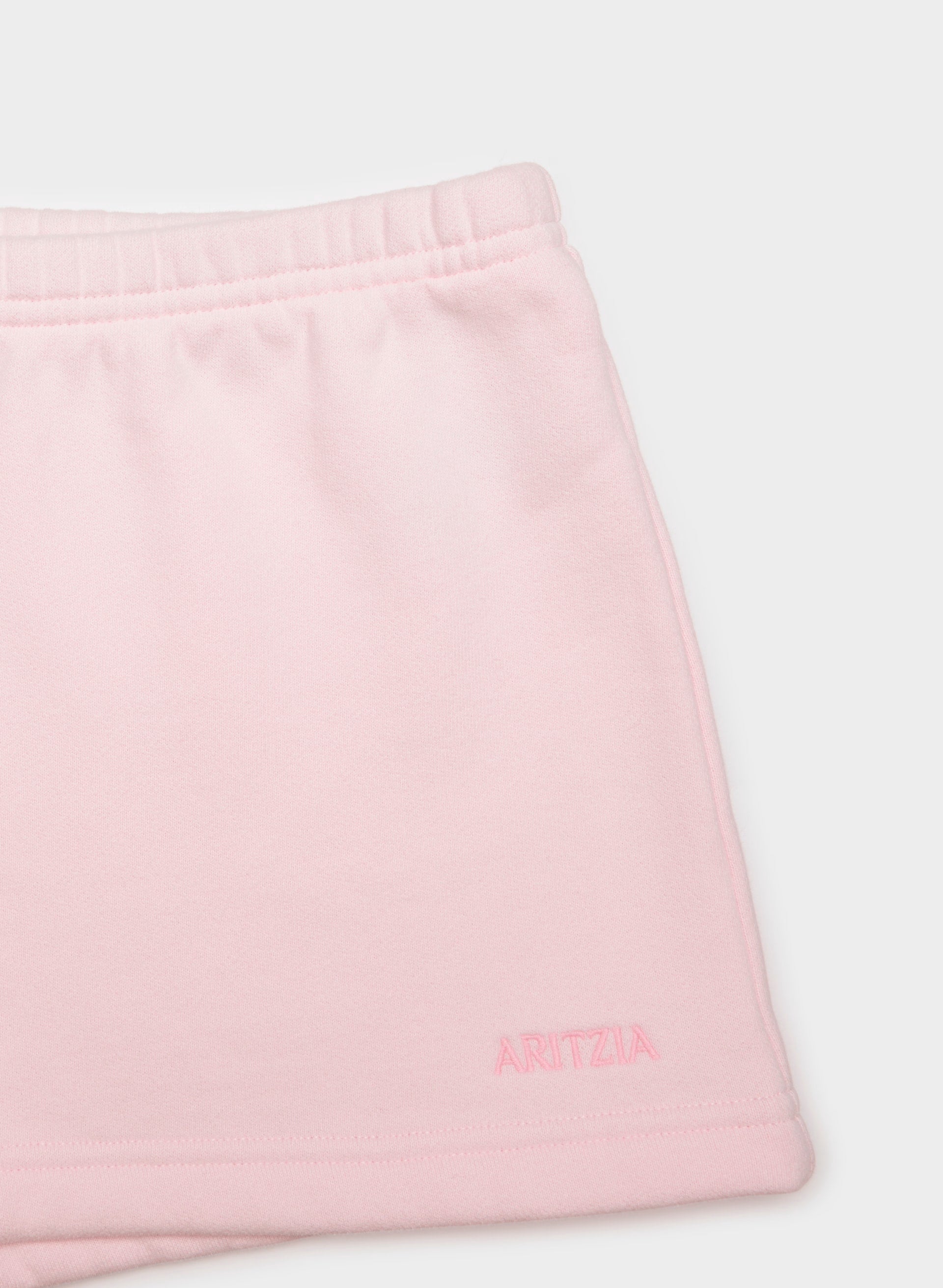 Cozy Sweatfleece Boyfriend Lo-Rise Mini Short - MAGNOLIA