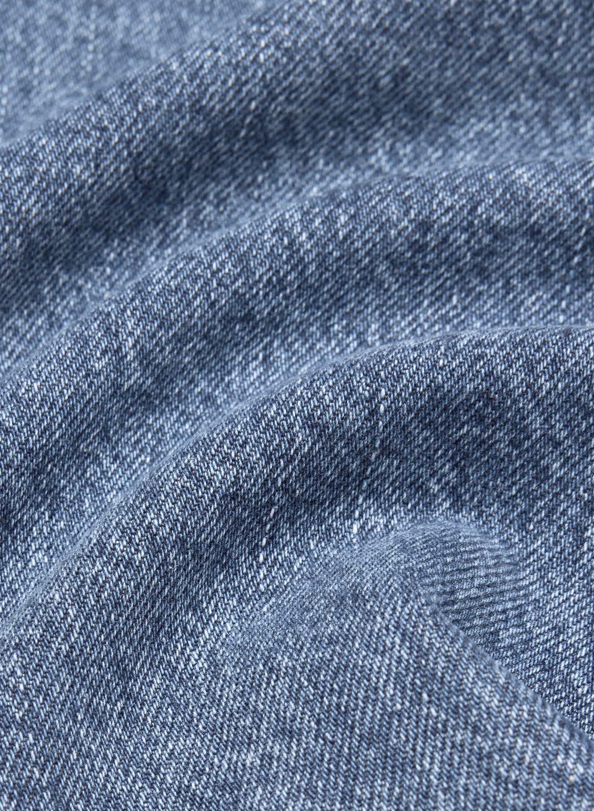 Publicity Below-Knee Denim Short - NO-STRESS MEDIUM BLUE