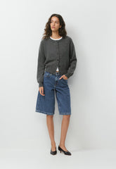 Publicity Below-Knee Denim Short - NO-STRESS MEDIUM BLUE