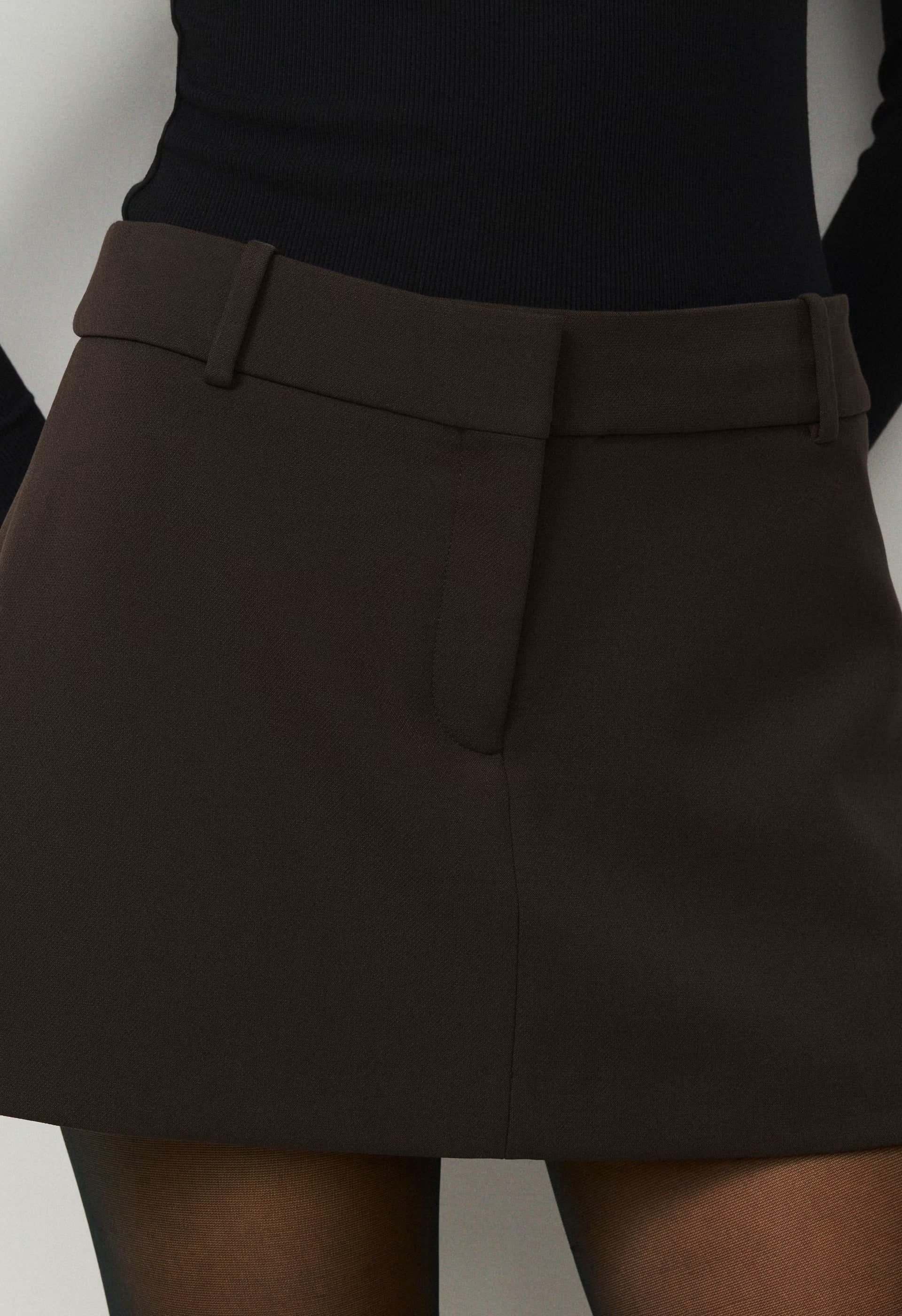 Chisel Micro Skort - Eversential™ - CACAO NIB BROWN