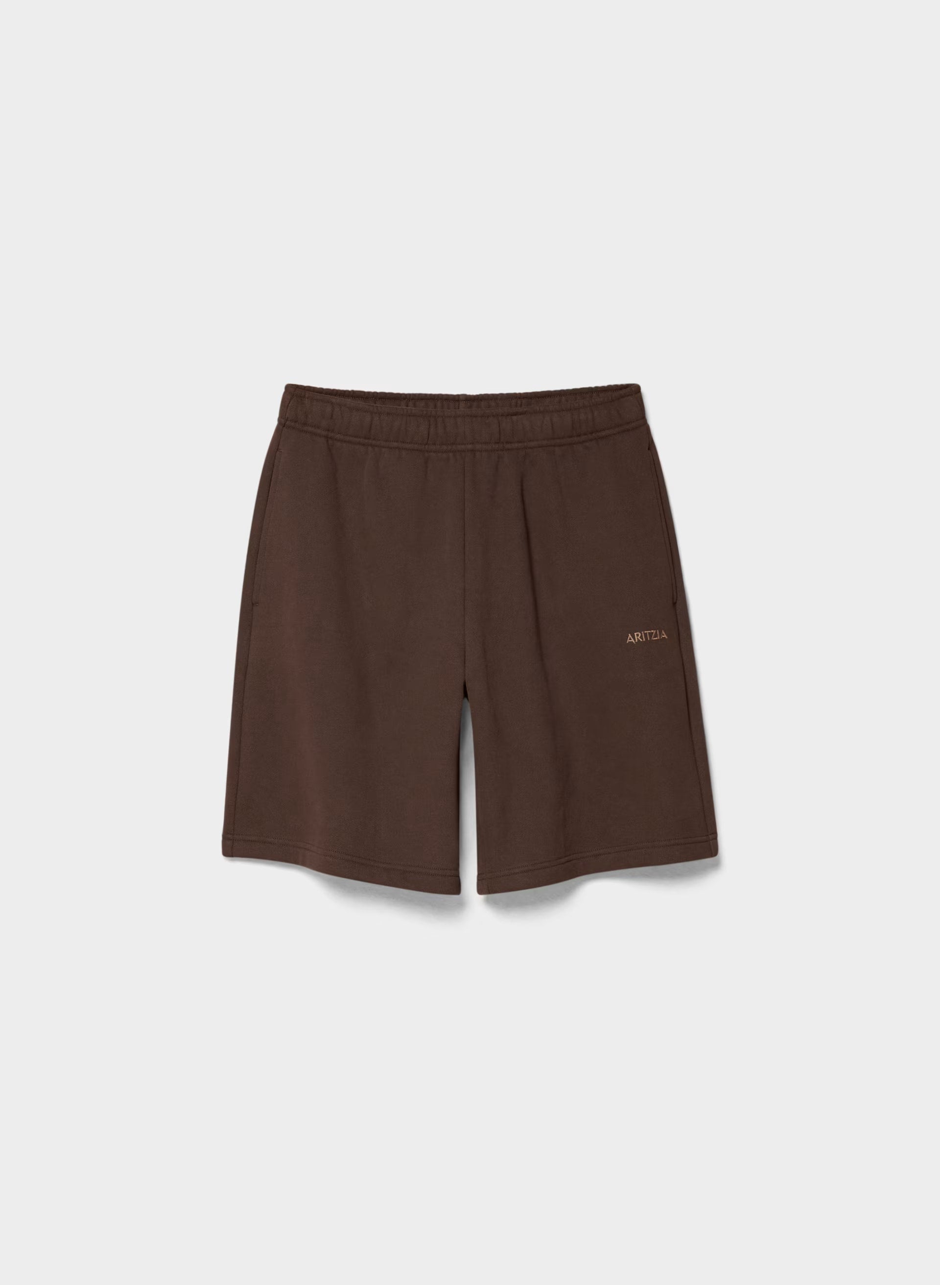 Cozy Sweatfleece Mega Above-Knee Short - RICH MOCHA BROWN