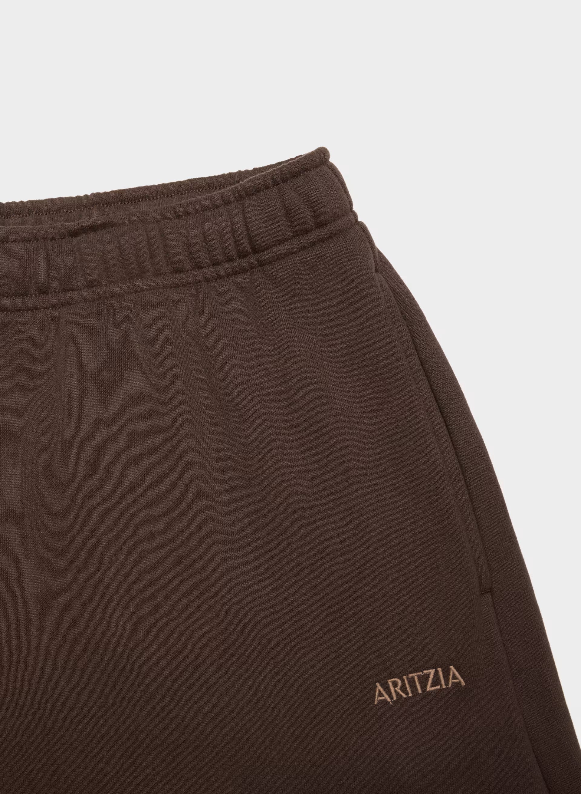 Cozy Sweatfleece Mega Above-Knee Short - RICH MOCHA BROWN