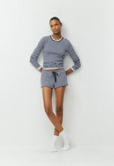 HomeStretch™ Rib Happen Short - ADMRL NAVY/RIPPLE BLUE