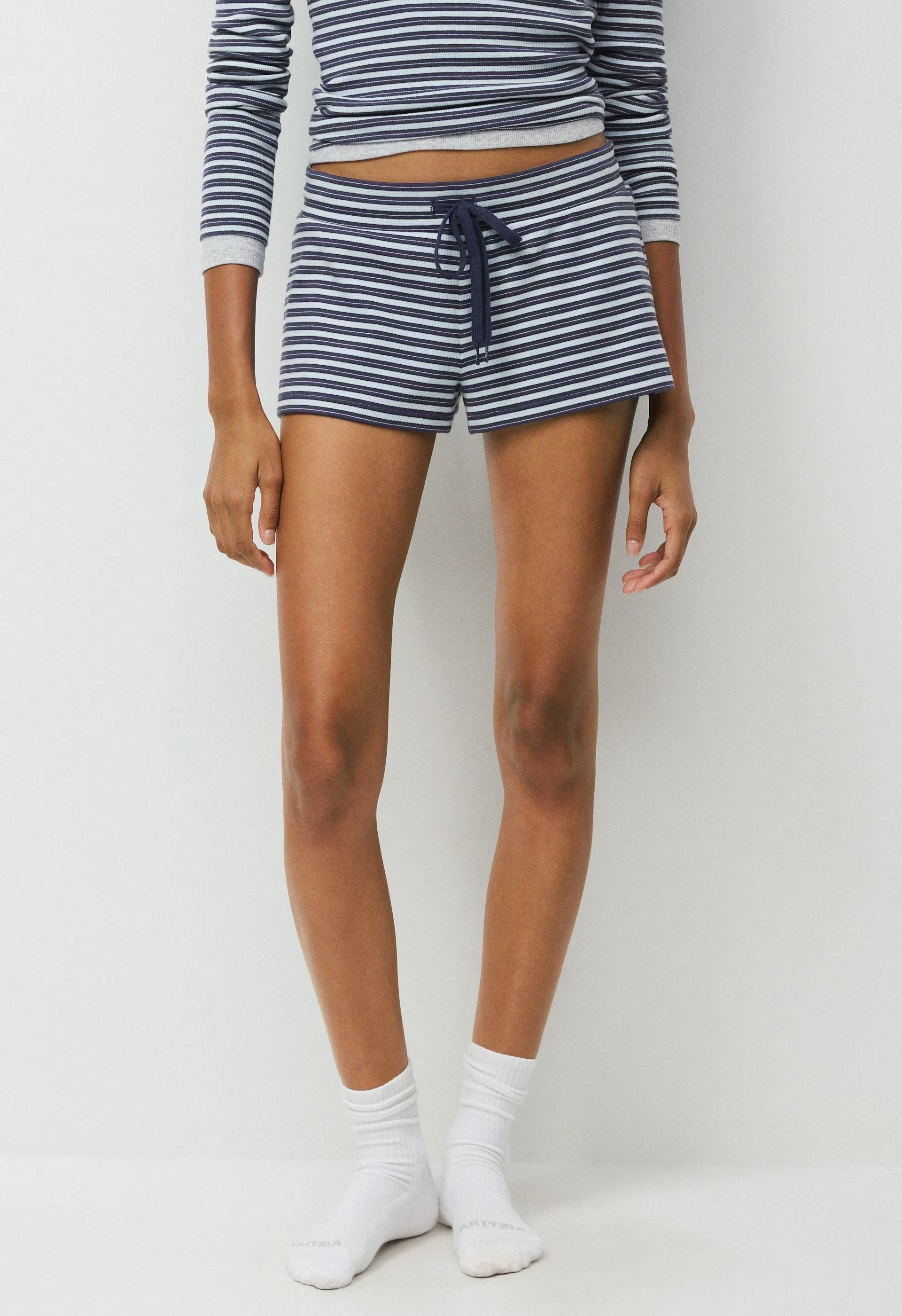 HomeStretch™ Rib Happen Short - ADMRL NAVY/RIPPLE BLUE
