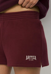 Cozy Sweatfleece Perfect Micro Short - SMAC BURGUNDY/LT BIRCH