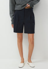 The Effortless Short™ Long - BLK STRP DK NT NVY/GRY