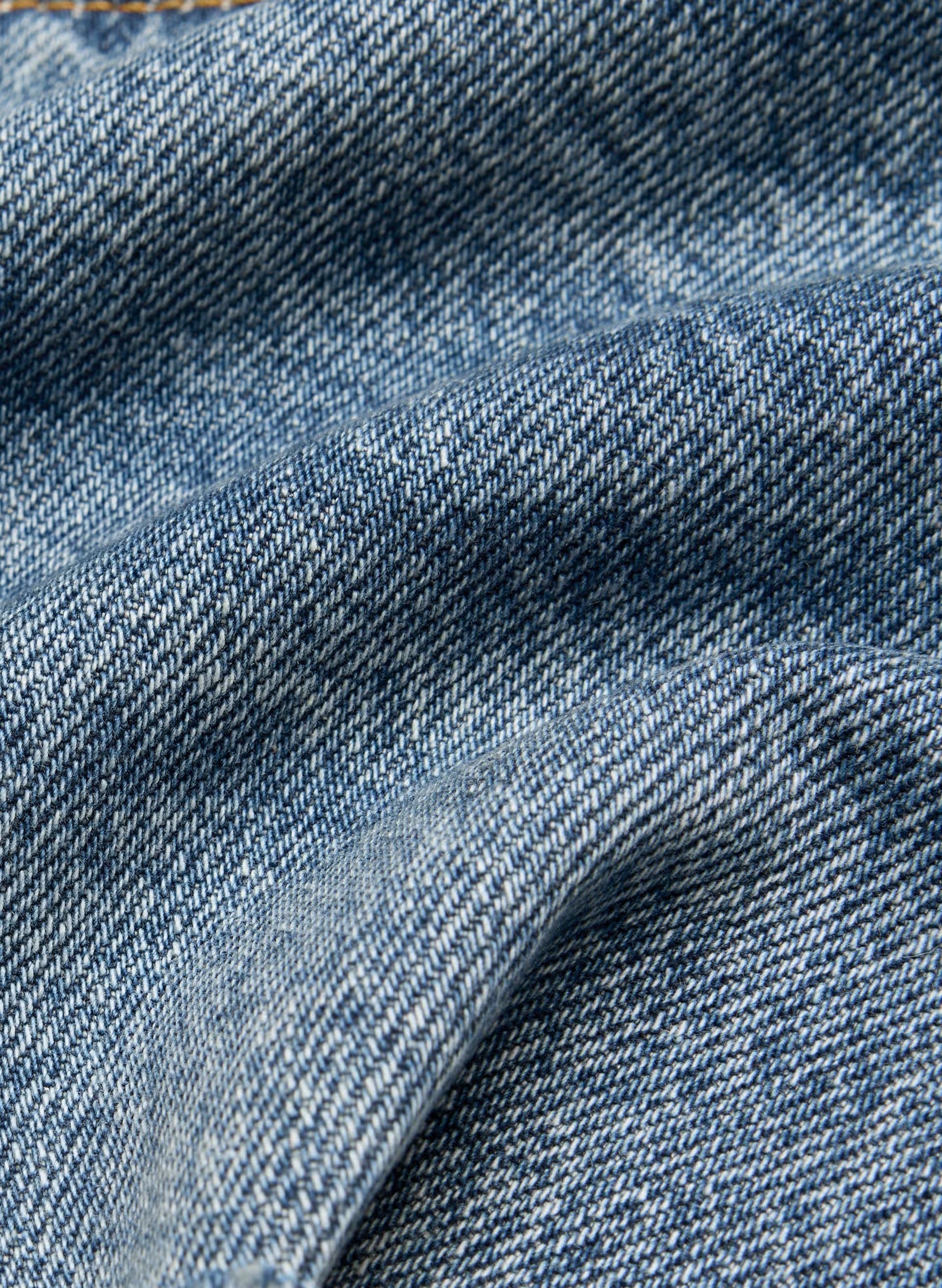 Denim Forum The ‘90s Vintage Hi-Rise Mini Denim Short - VINTAGE MEDIUM BLUE