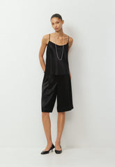 Touchpoint Satin Short - BLACK