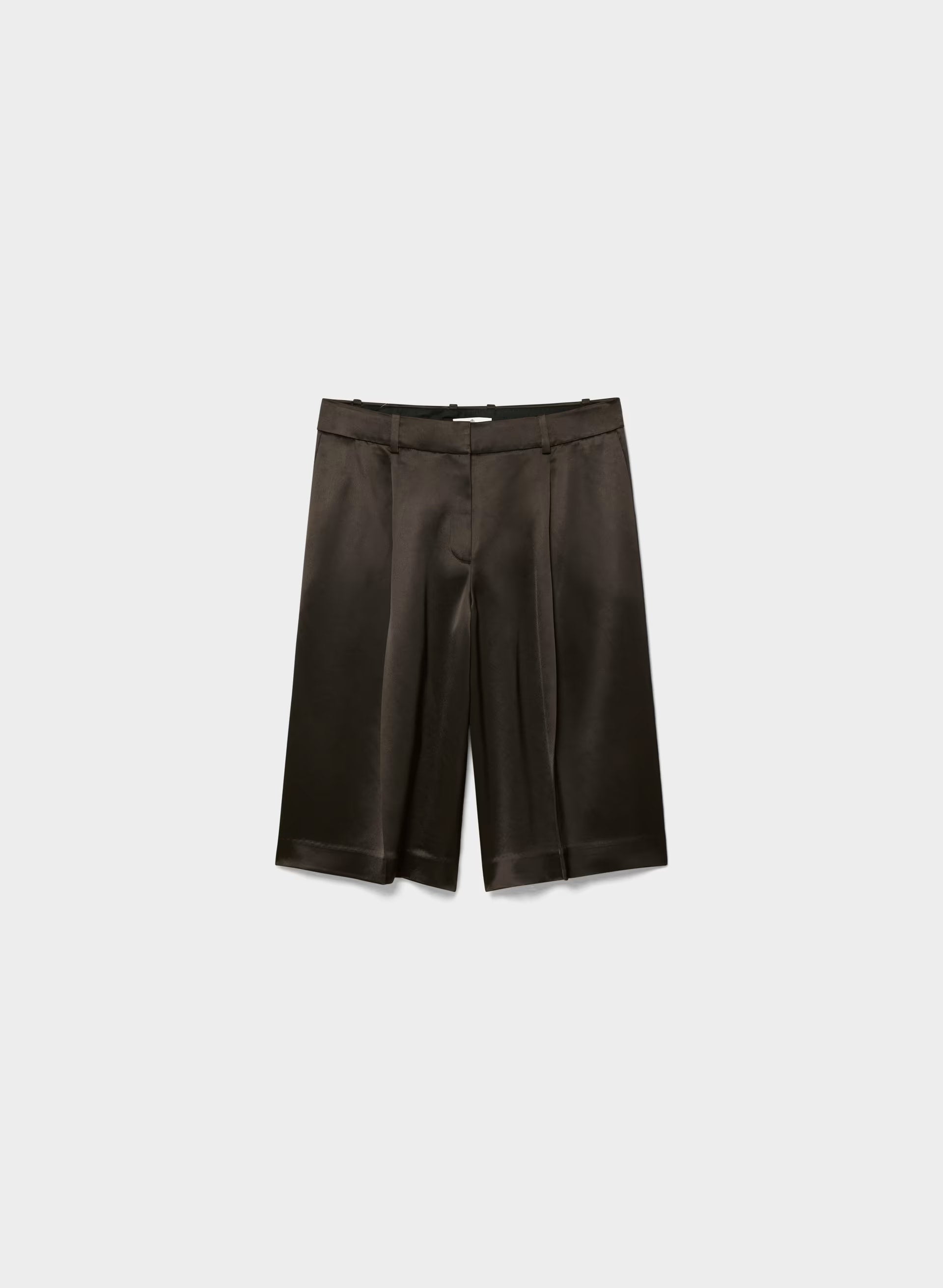 Touchpoint Satin Short - CACAO NIB BROWN
