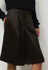 Touchpoint Satin Short - CACAO NIB BROWN