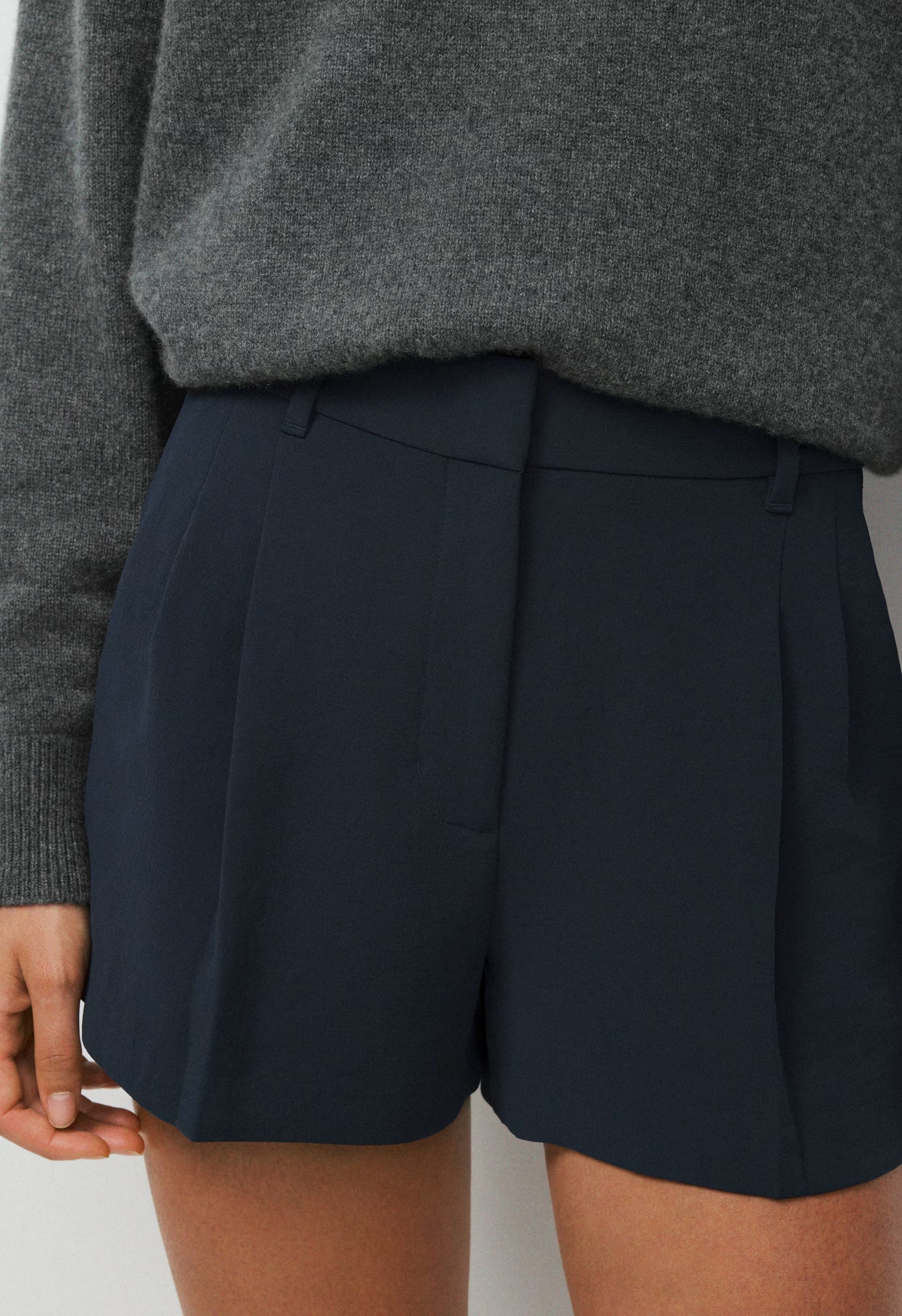 The Effortless Short™ Mini - Crepette™ - DARK NIGHT NAVY
