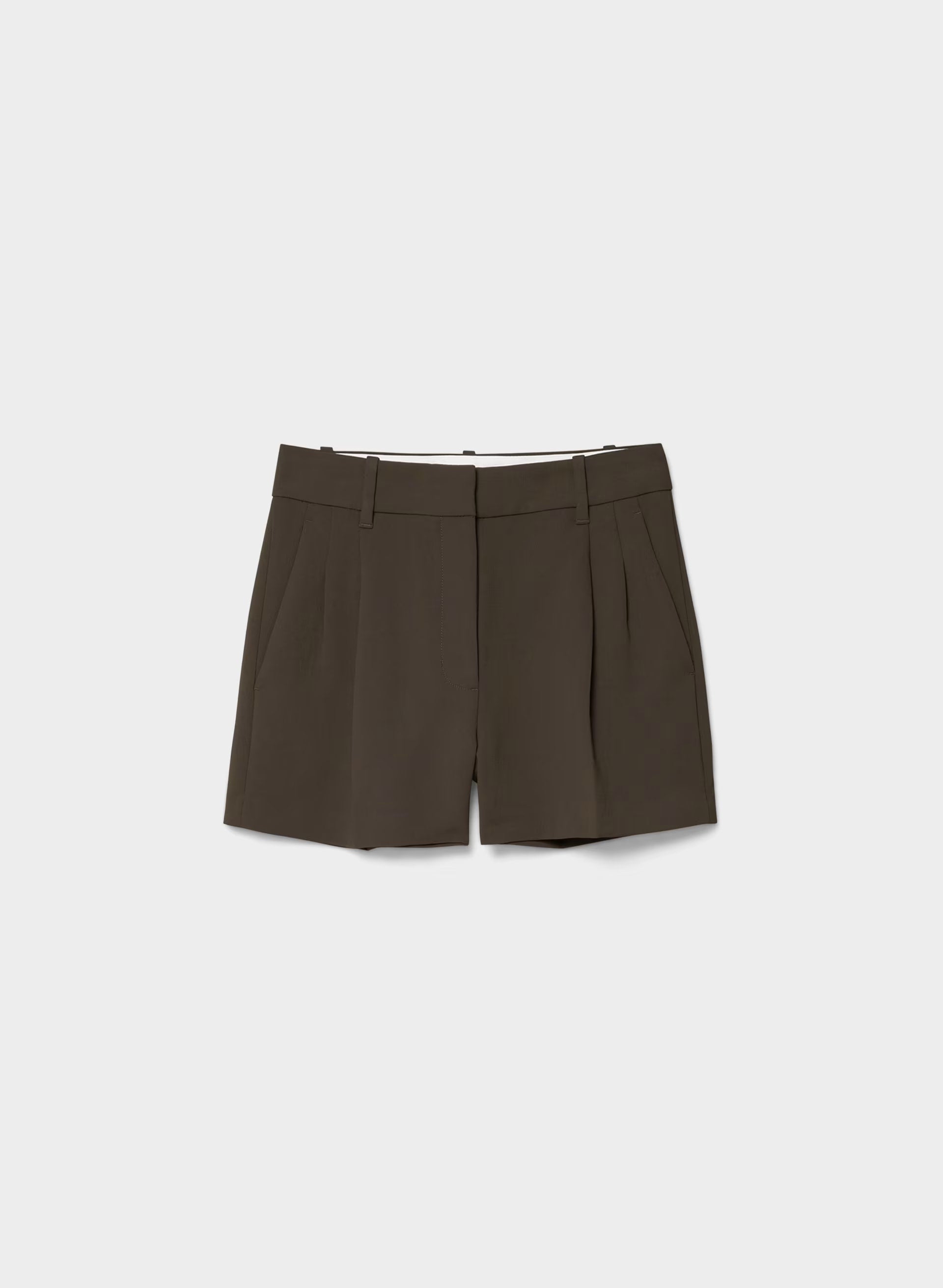The Effortless Short™ Mini - Crepette™ - CACAO NIB BROWN