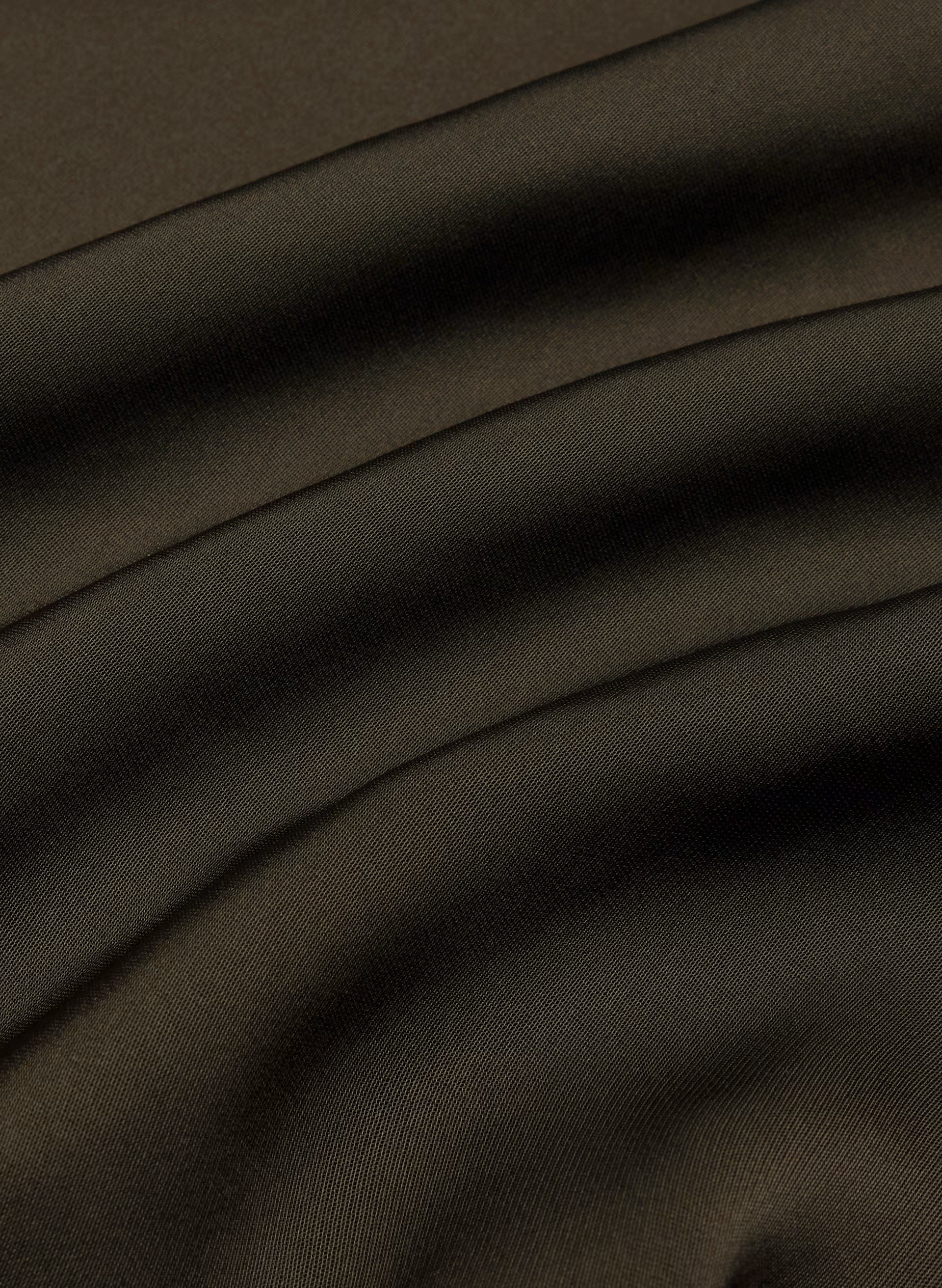 Pulse Satin Romper - CACAO NIB BRWN/BLACK