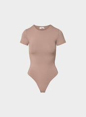 Original Contour Vivacity Crew Bodysuit - DUSTY MAUVE