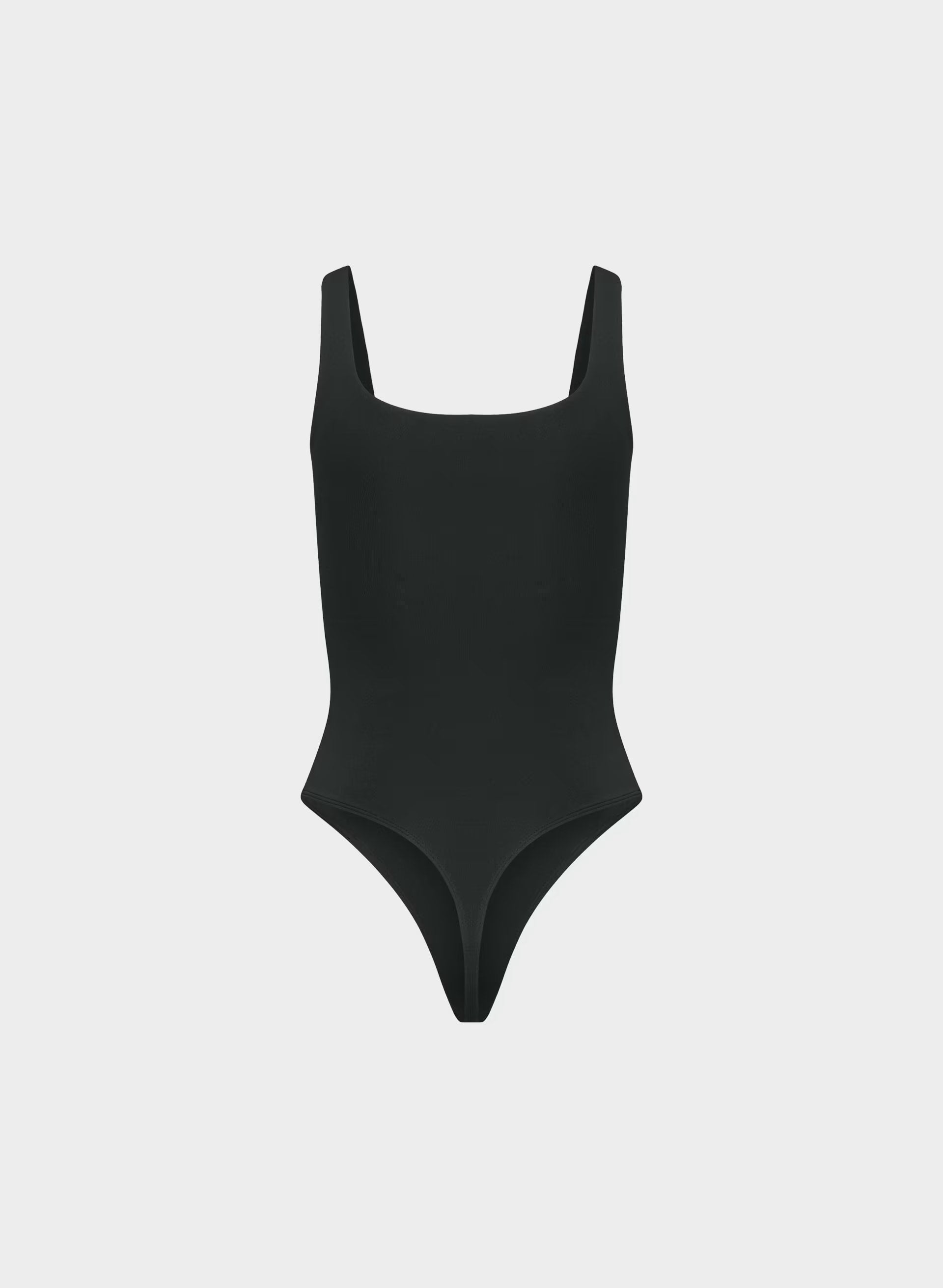 Original Contour Pursue Squareneck Bodysuit - BLACK