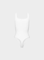 Original Contour Pursue Squareneck Bodysuit - BRIGHT WHITE