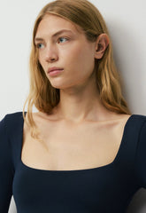 Original Contour Headway Squareneck Bodysuit - ADMIRAL