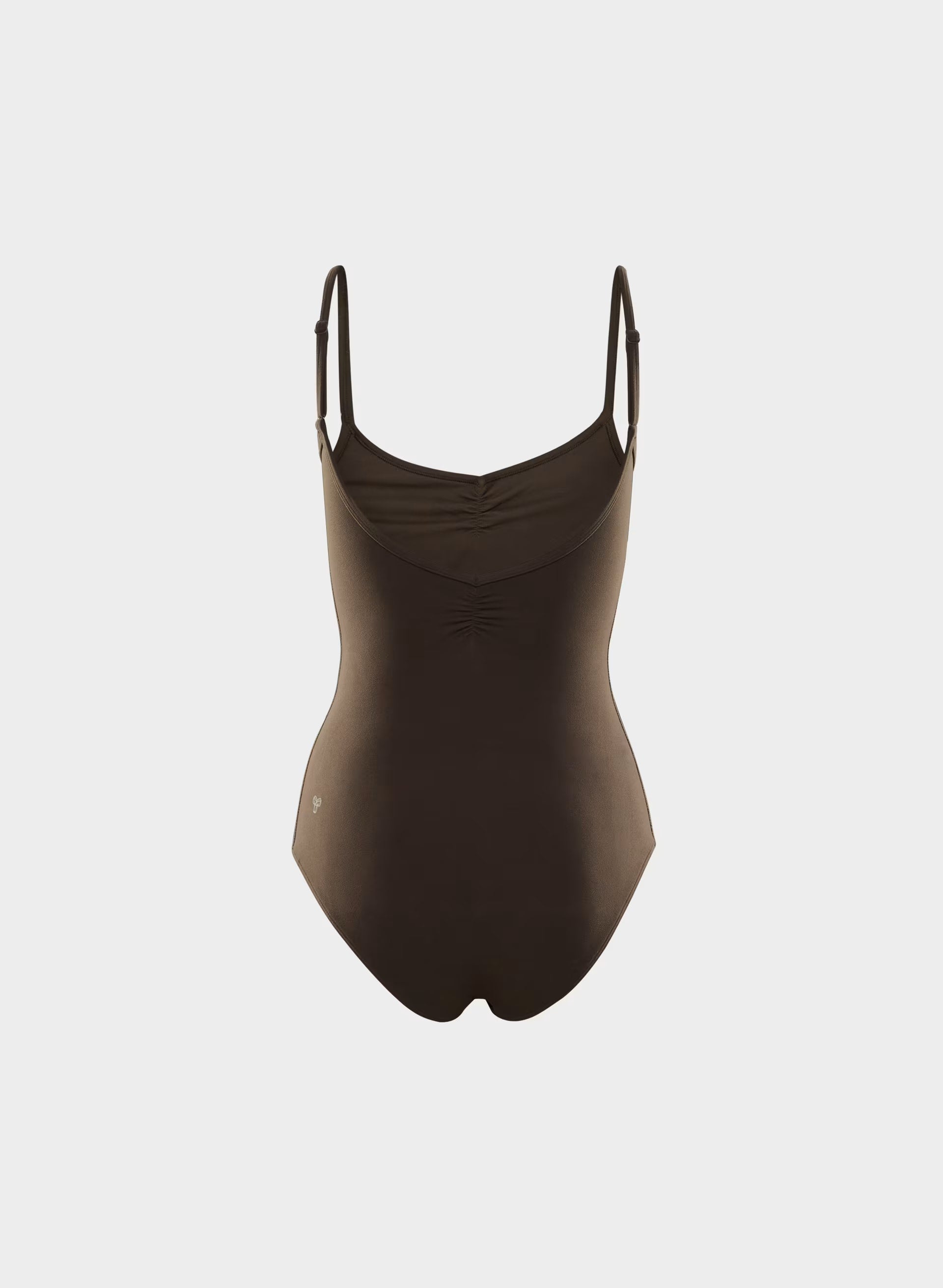 BUTTER Glissade Cami Bodysuit - CACAO NIB BROWN