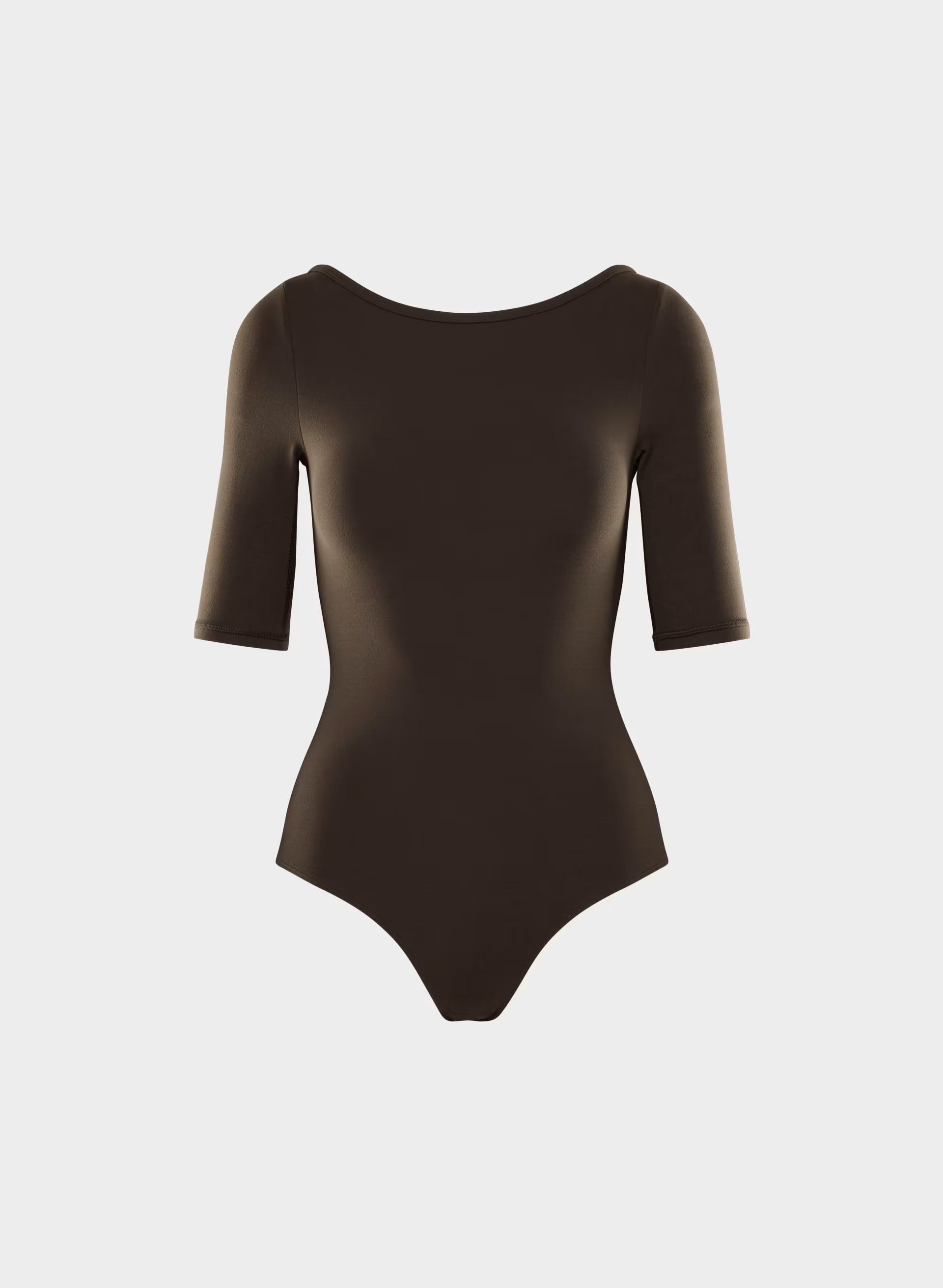 BUTTER Practice Bodysuit - CACAO NIB BROWN