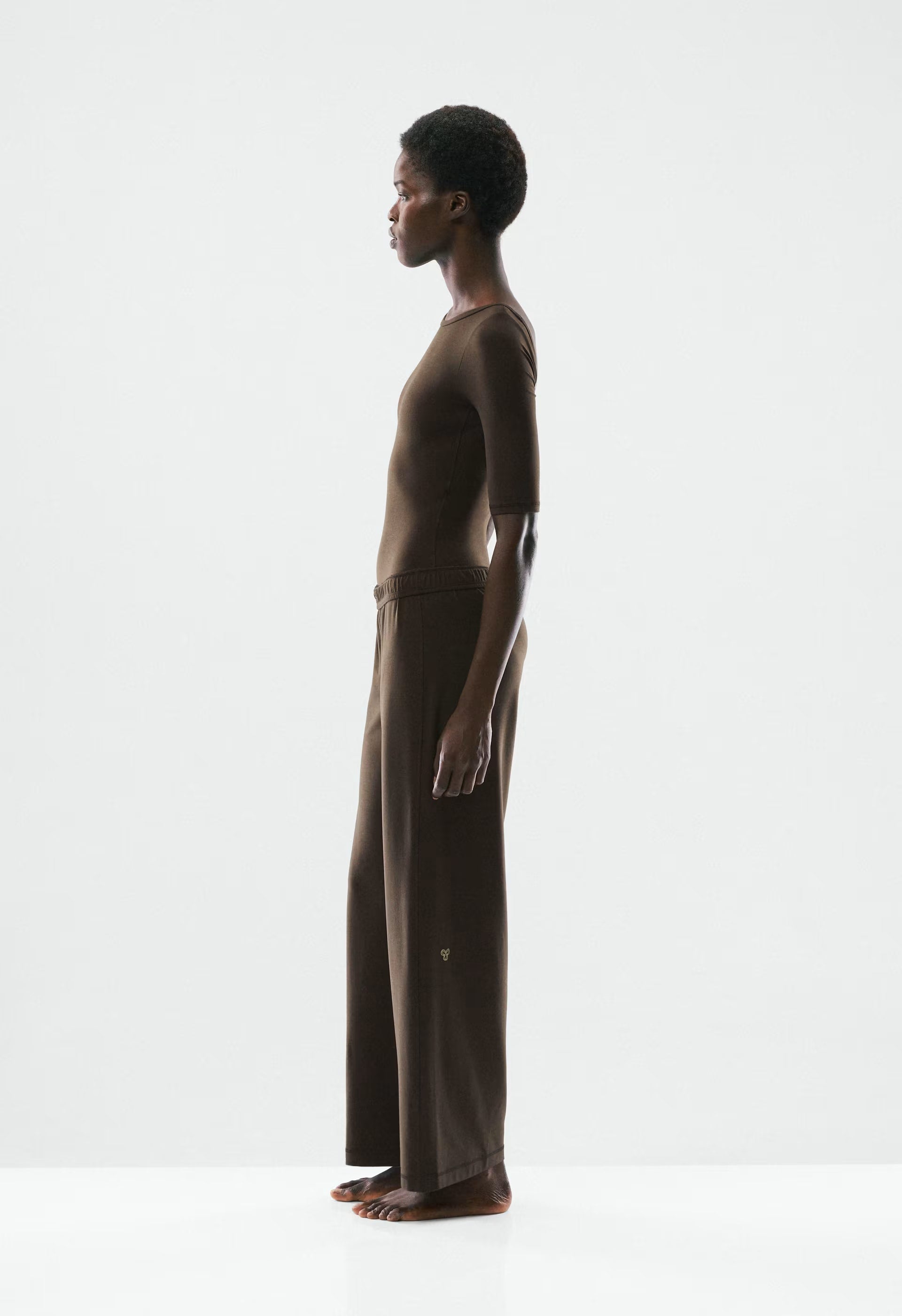 BUTTER Practice Bodysuit - CACAO NIB BROWN