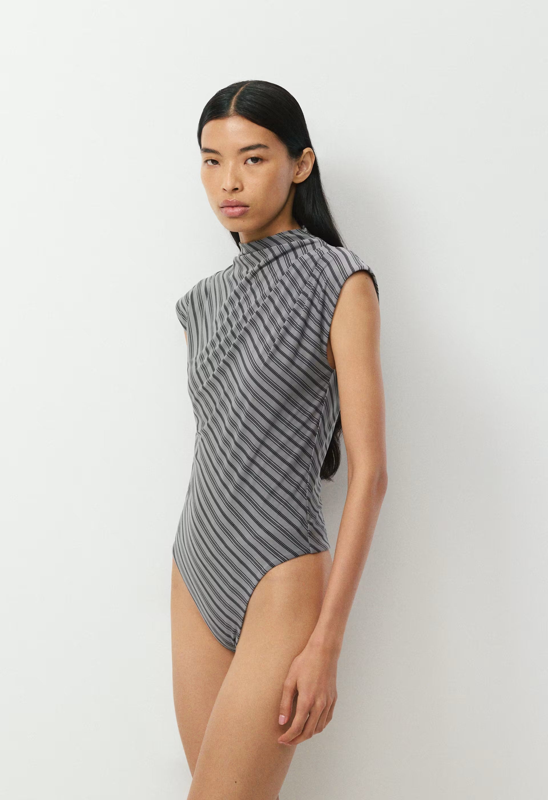 Smooth Matter™ Palladium Bodysuit - DARK GREY/BLACK