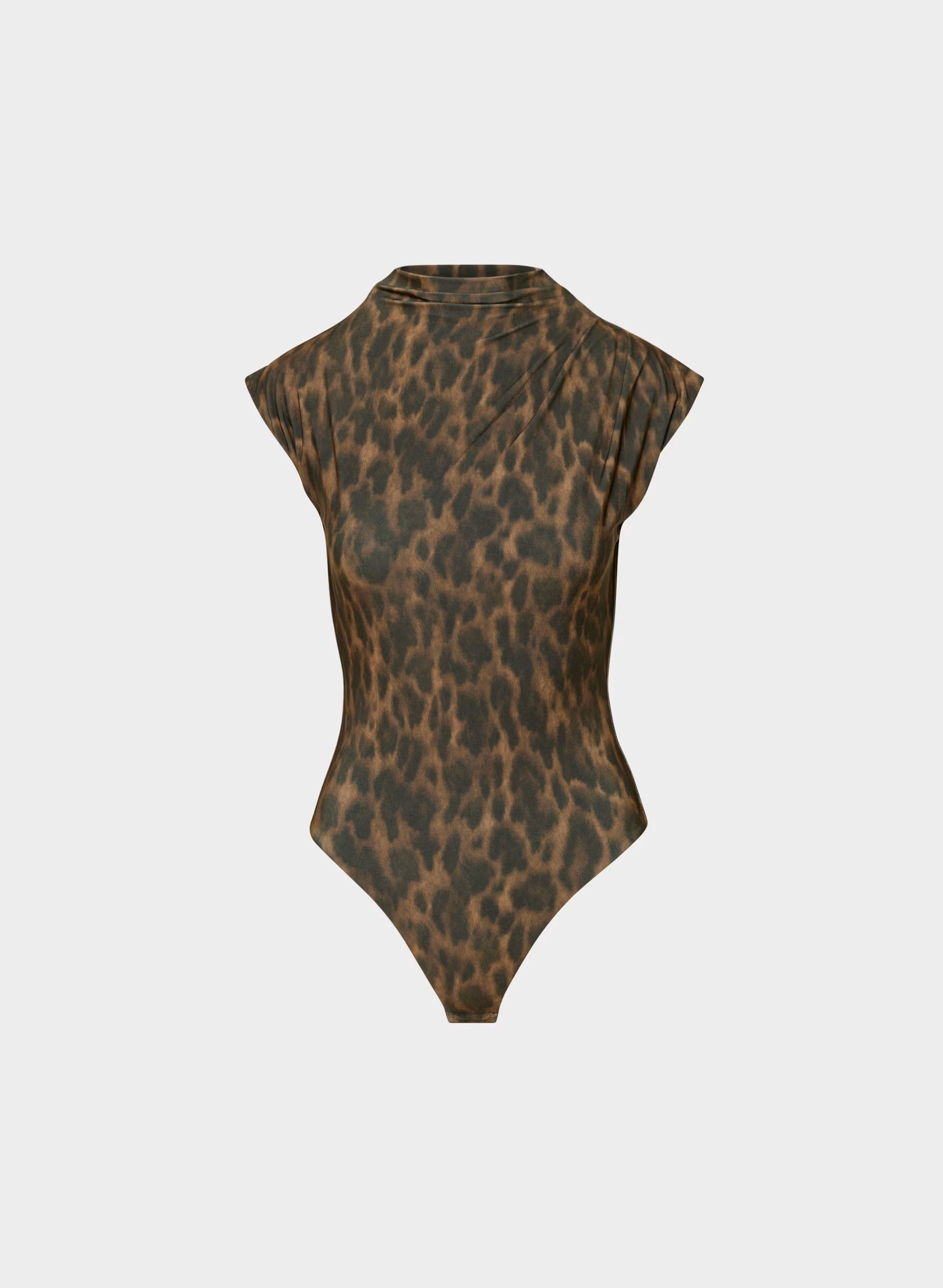Smooth Matter™ Palladium Bodysuit - CELLO BROWN /BLACK
