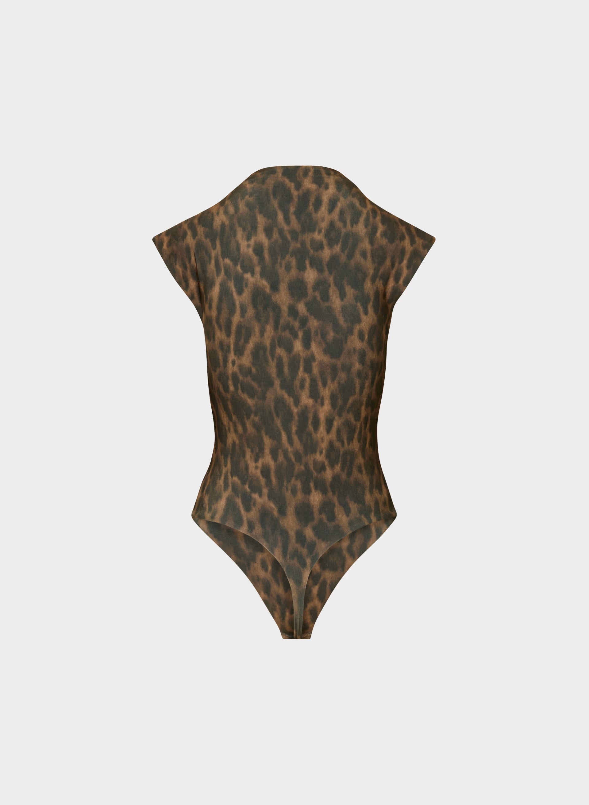 Smooth Matter™ Palladium Bodysuit - CELLO BROWN /BLACK