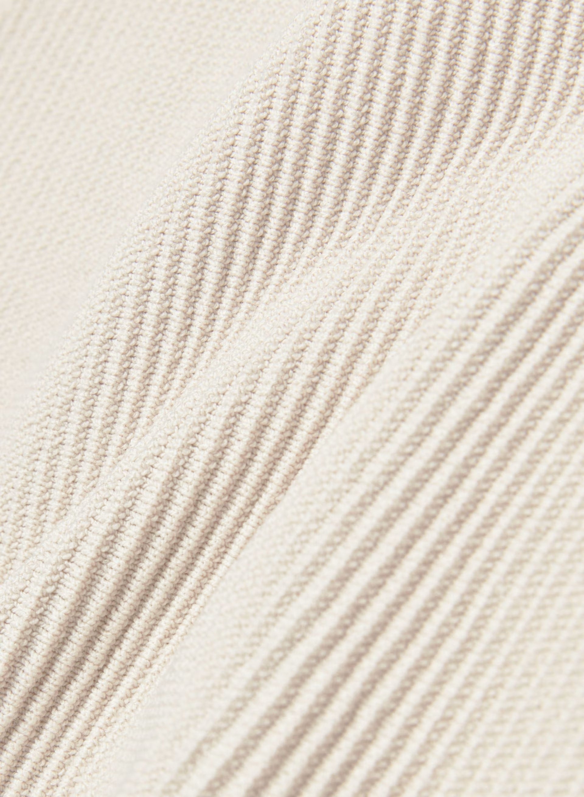 Sculpt Knit Squareneck Cropped Tank - MATTE PEARL