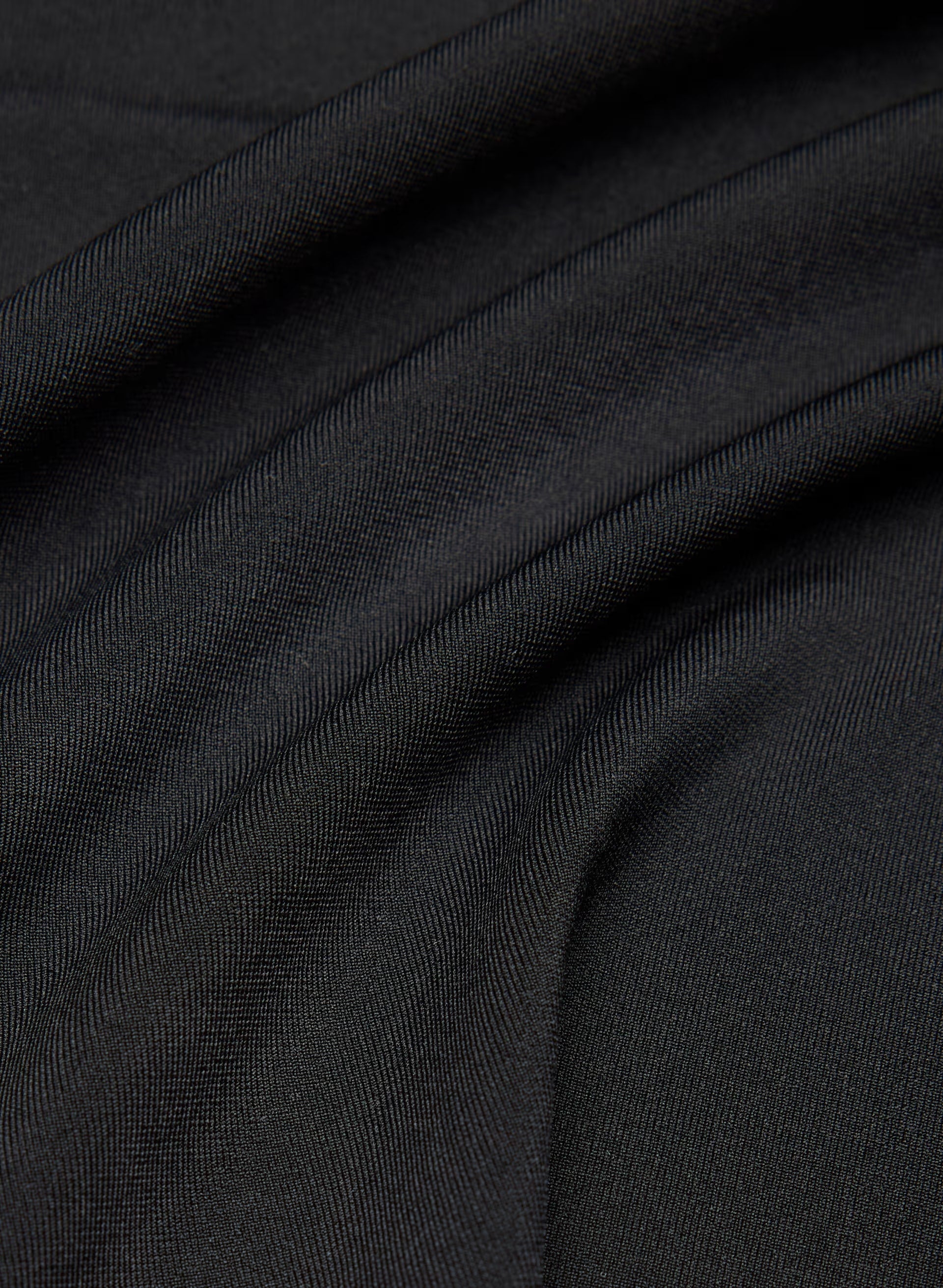 Smooth Seamless Willow T-Shirt - BLACK