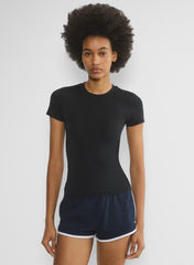 Smooth Seamless Willow T-Shirt - BLACK