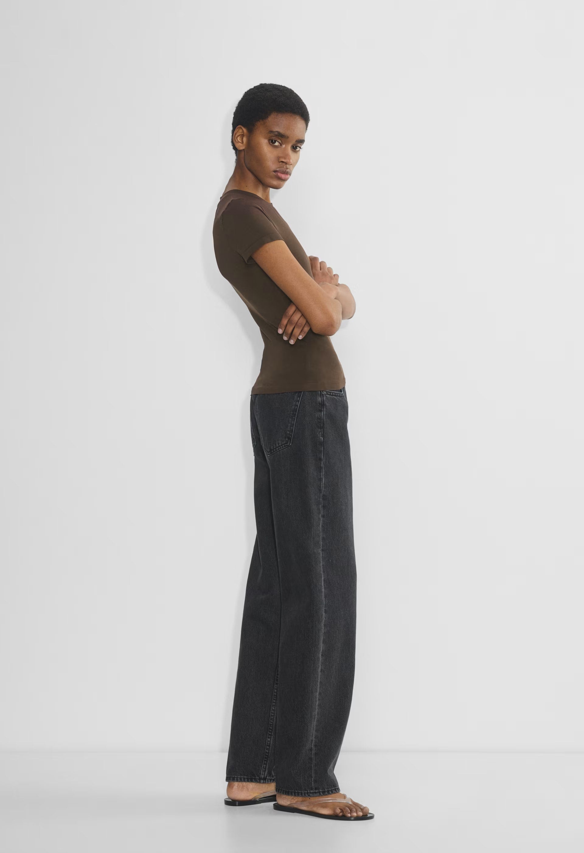 Smooth Seamless Willow T-Shirt - RICH MOCHA BROWN