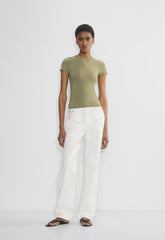 Smooth Seamless Willow T-Shirt - SUNDRIED OLIVE