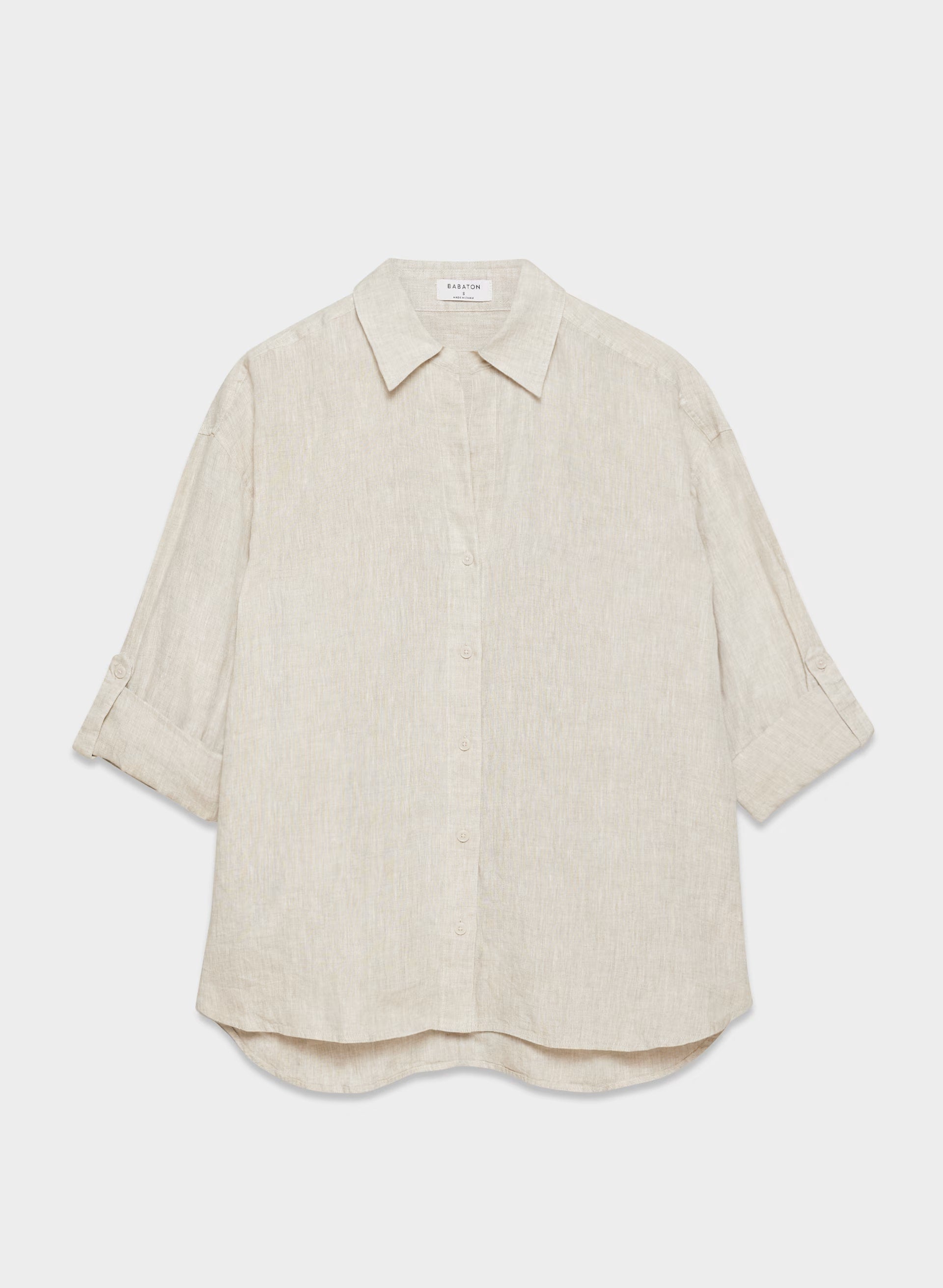 Archive Linen Shirt - NATURAL ECRU