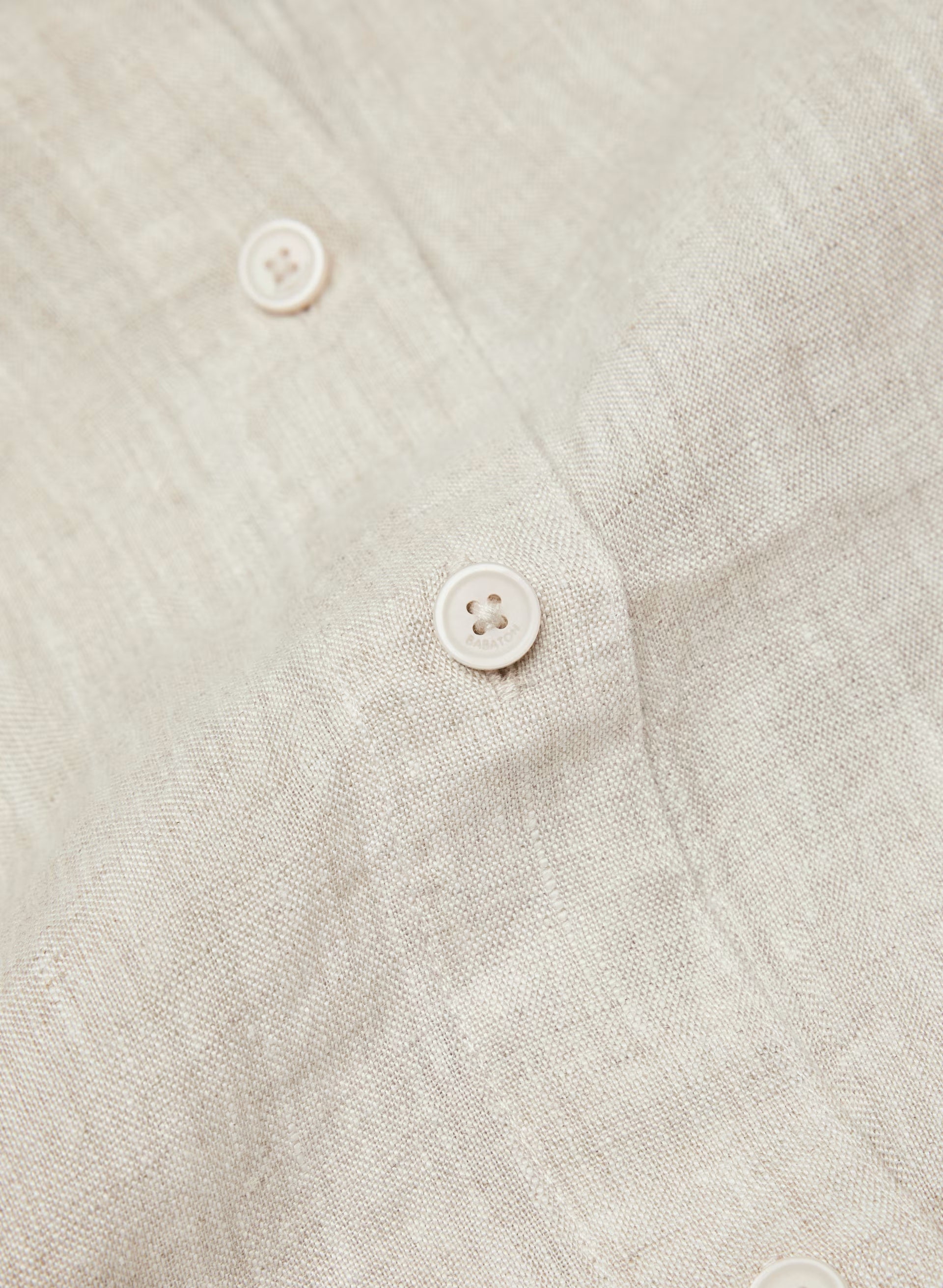 Archive Linen Shirt - NATURAL ECRU