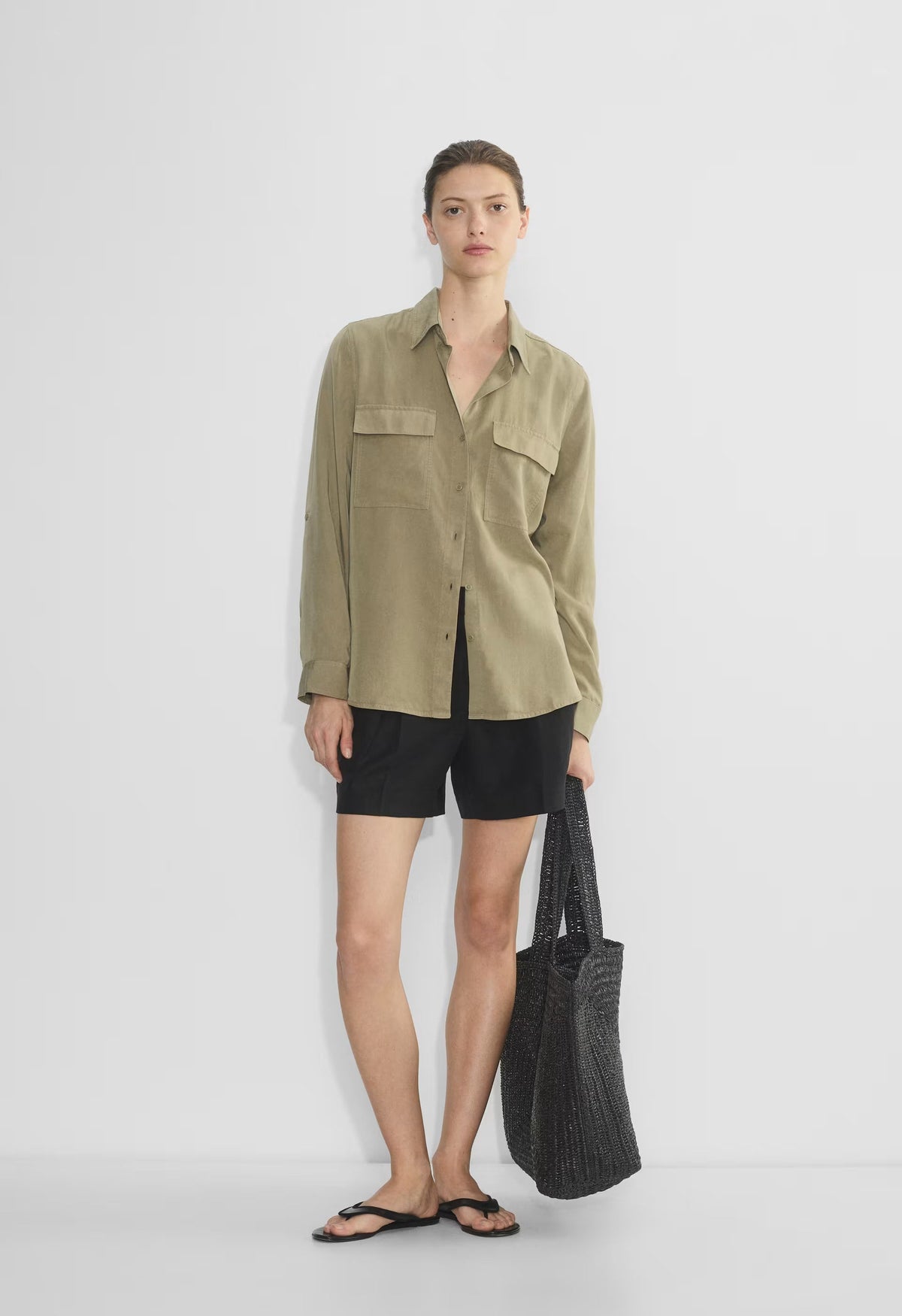 Utility Shirt - FADED SUNDRIED OLIVE