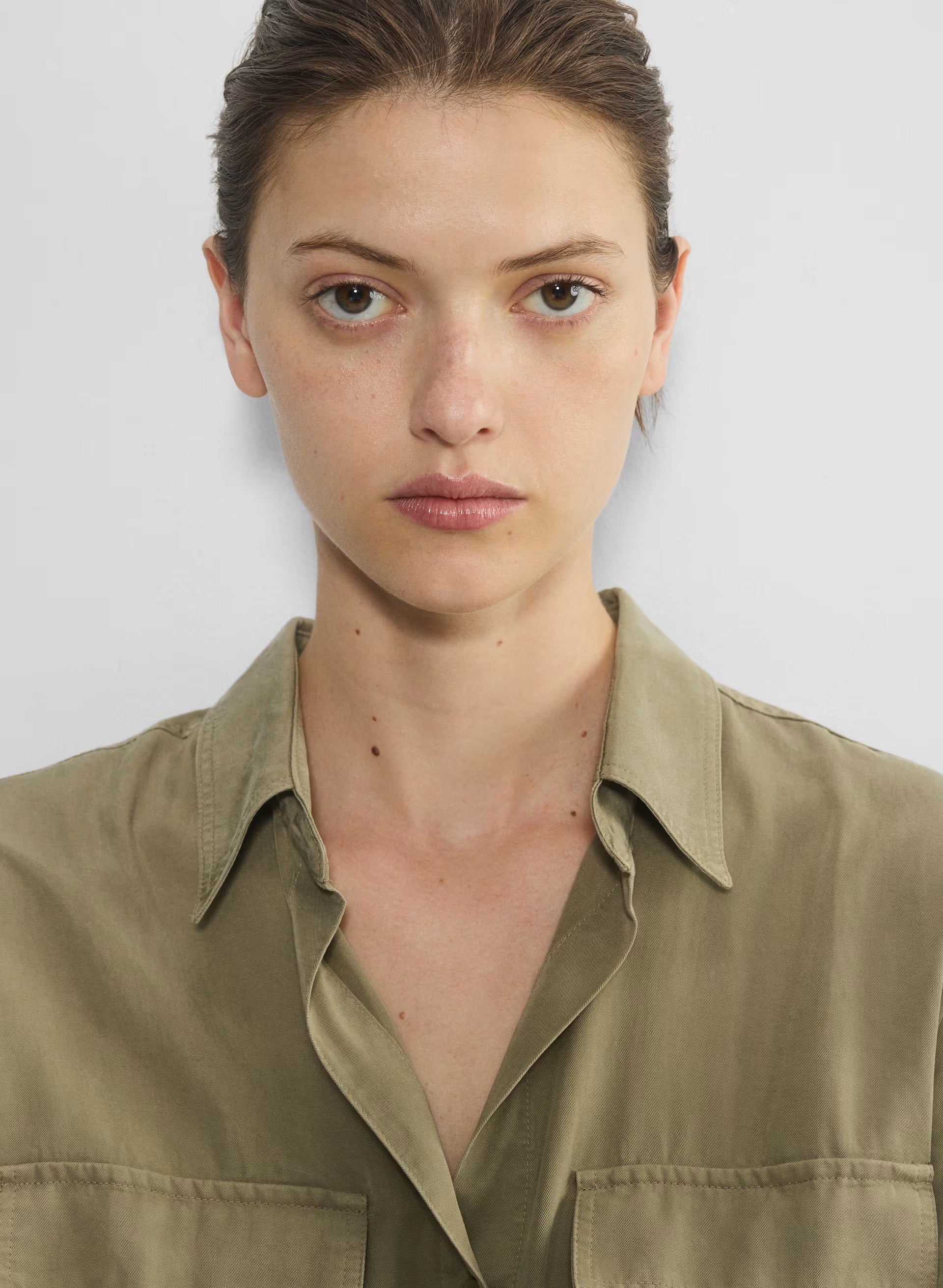 Utility Shirt - FADED SUNDRIED OLIVE