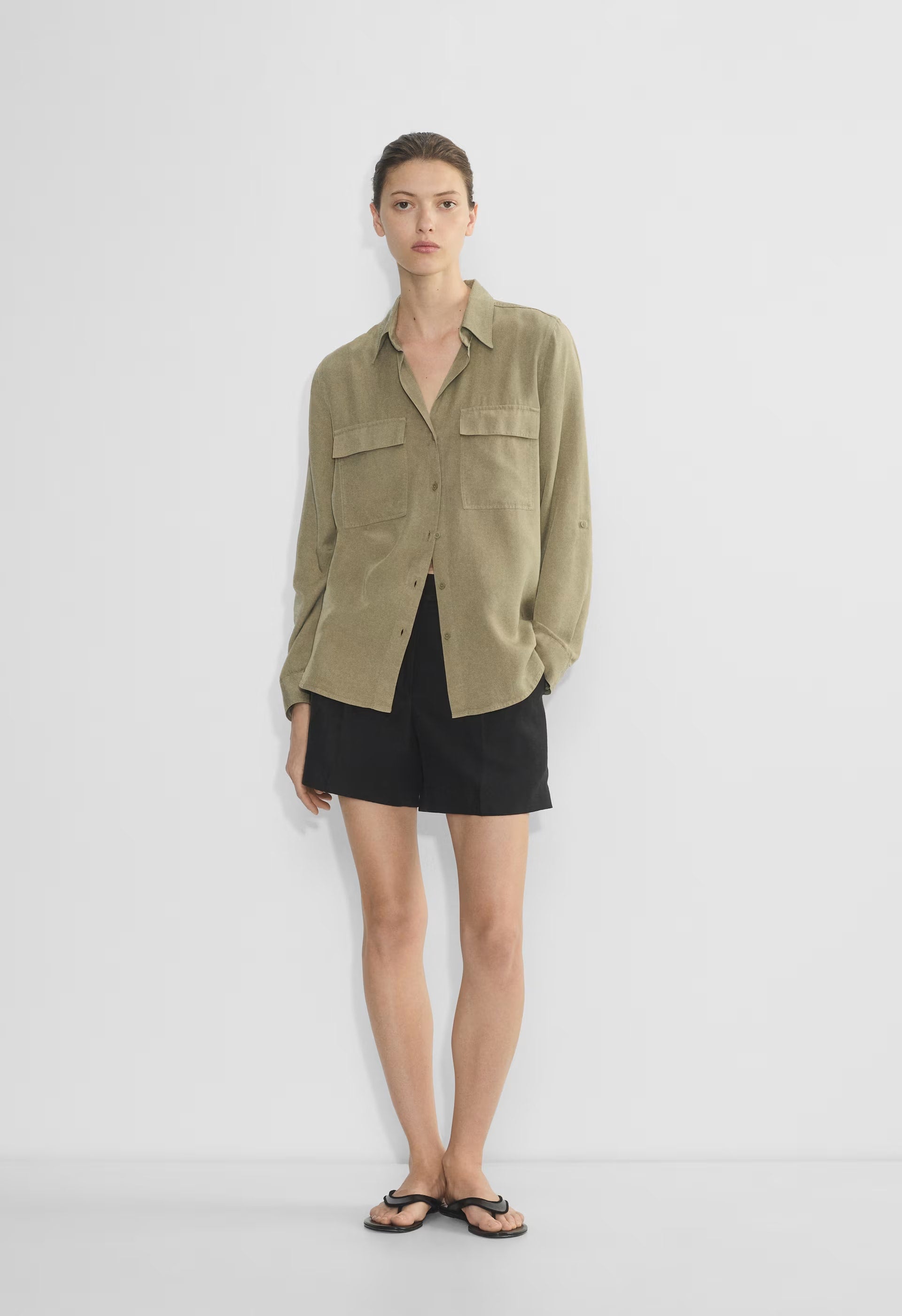 Utility Shirt - FADED SUNDRIED OLIVE