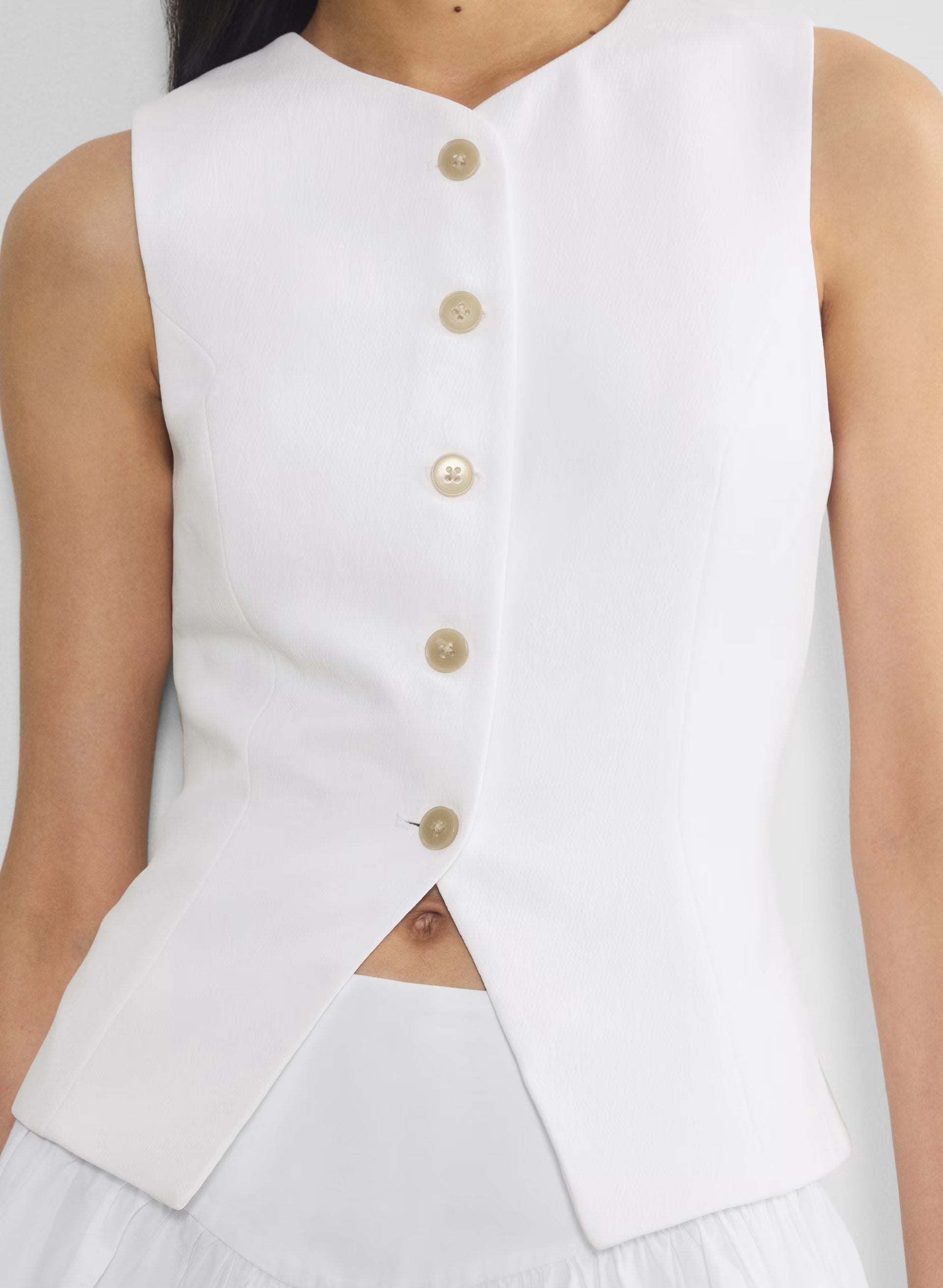 Regal Vest - Crepette™ - WHITE