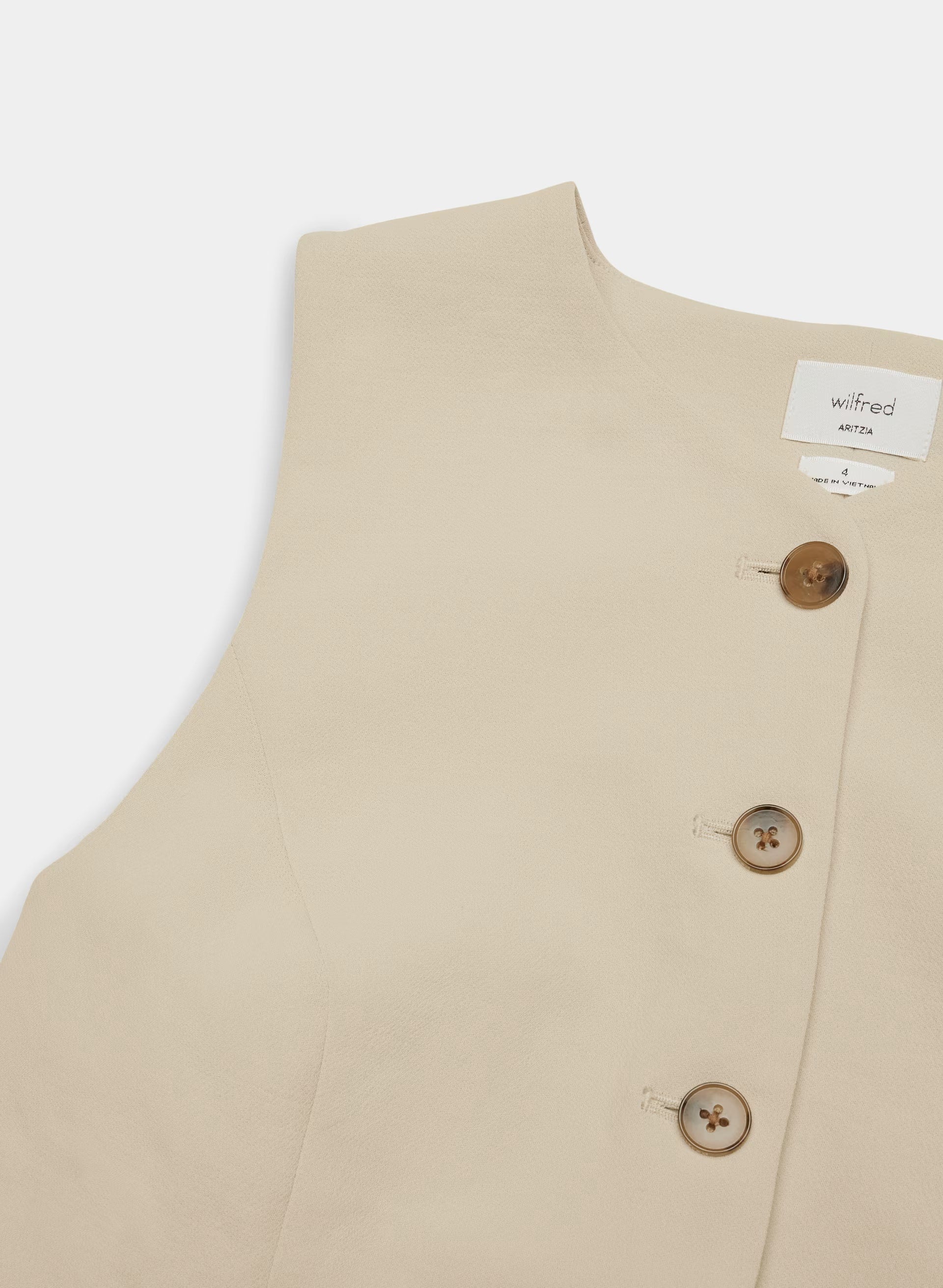 Regal Vest - Crepette™ - MARCONA BEIGE