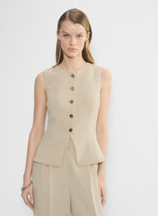 Regal Vest - Crepette™ - MARCONA BEIGE