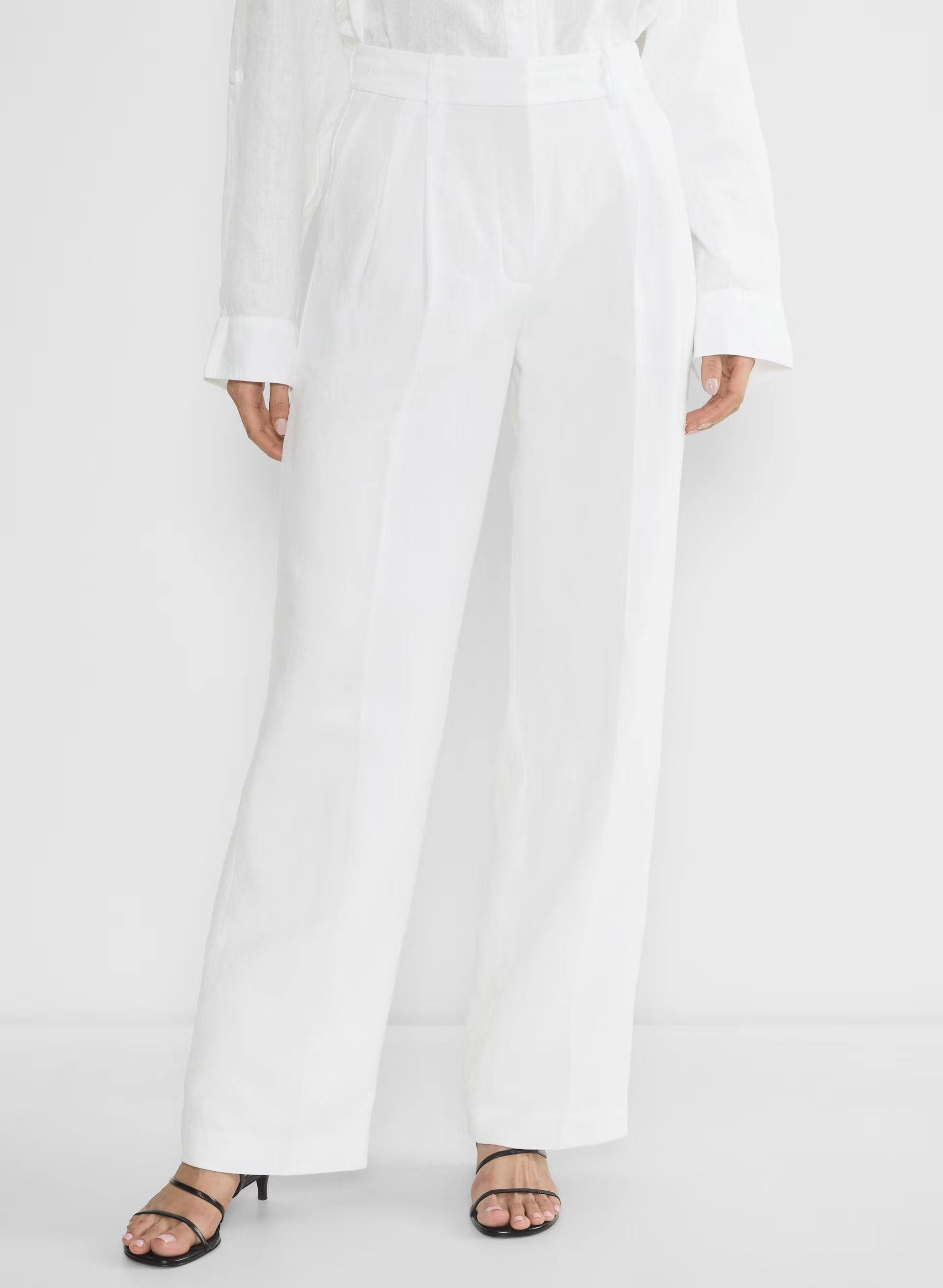 The Effortless Pant™ - CruiseLinen™ - WHITE