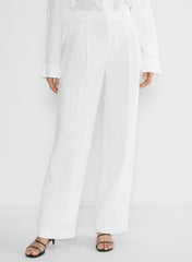 The Effortless Pant™ - CruiseLinen™ - WHITE